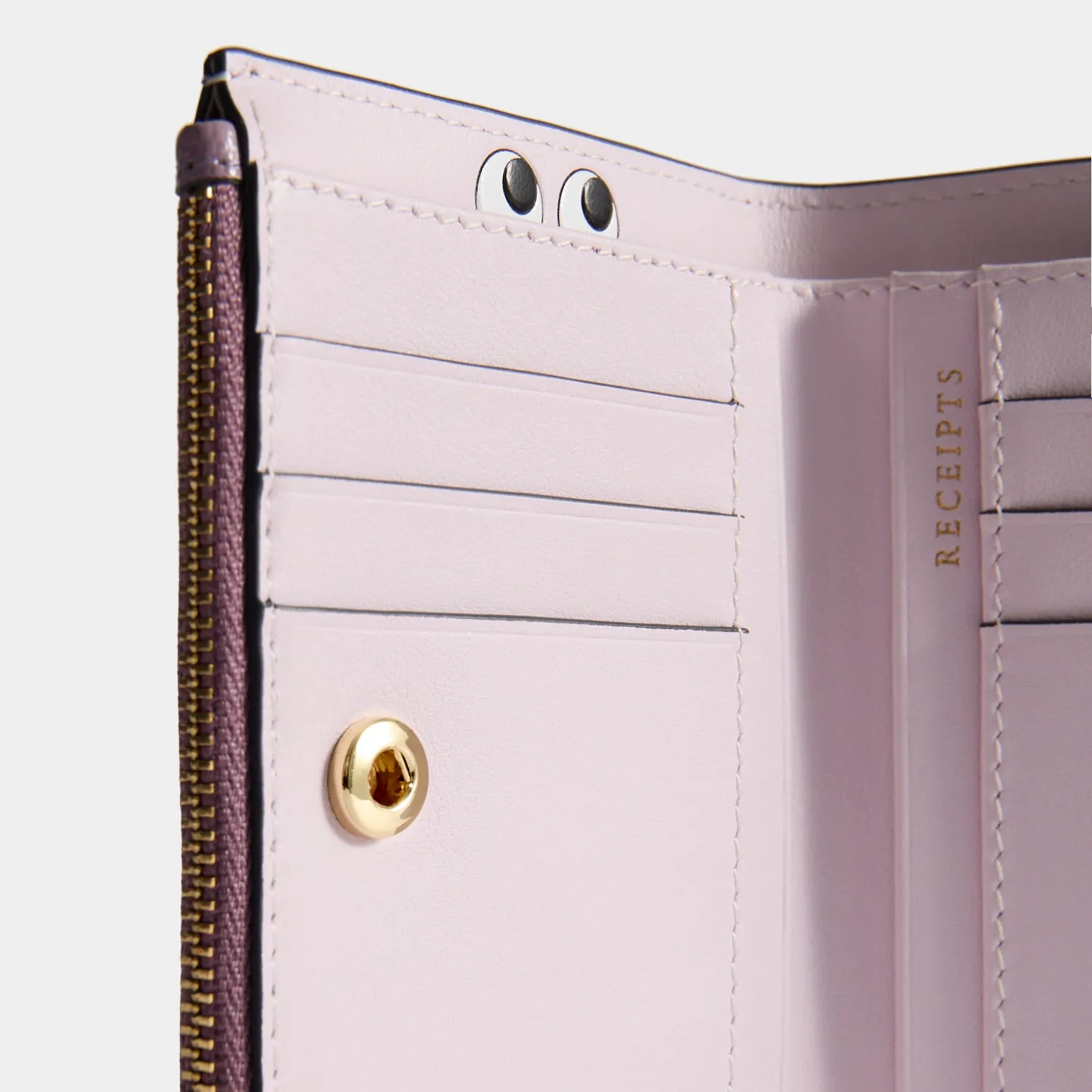 Peeping Eyes Small Double Zip Wallet sold by Anya Hindmarch product image thumbnail 3