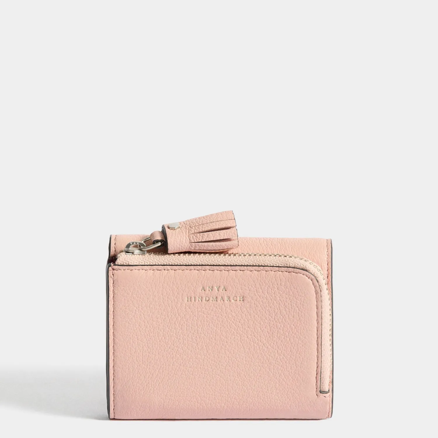 Peeping Eyes Mini Trifold Zip Wallet sold by Anya Hindmarch