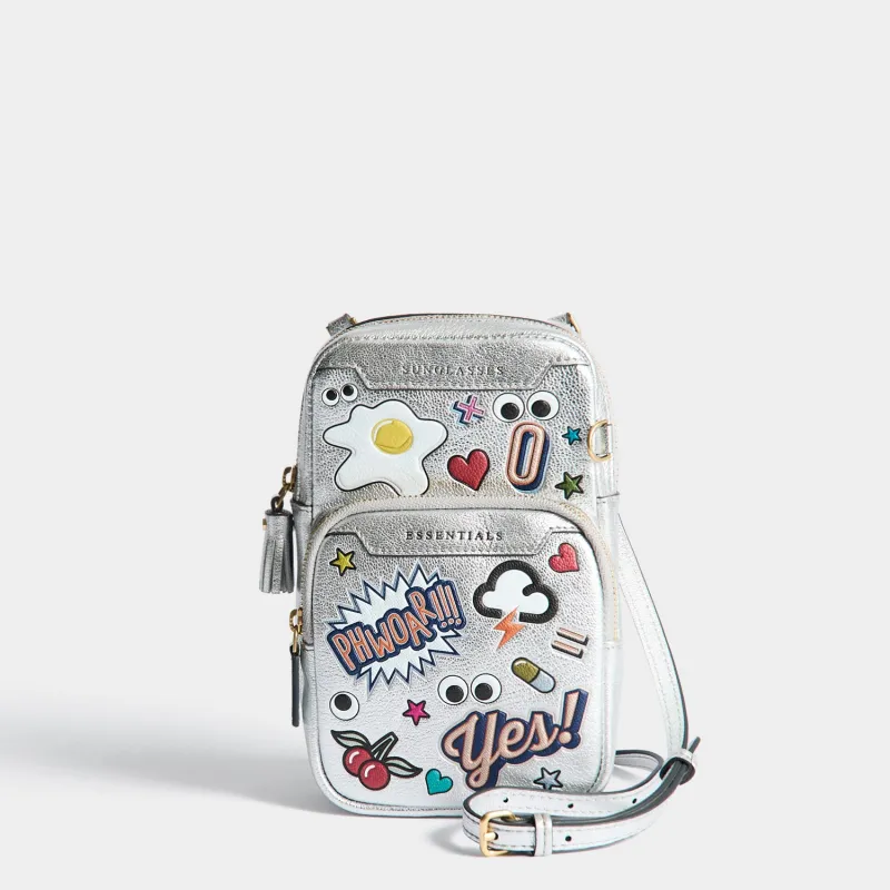 All Over Stickers Essentials Cross-body made by Anya Hindmarch