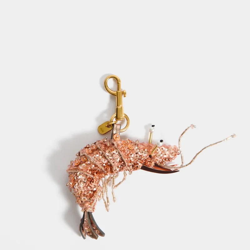 Shrimp Charm made by Anya Hindmarch