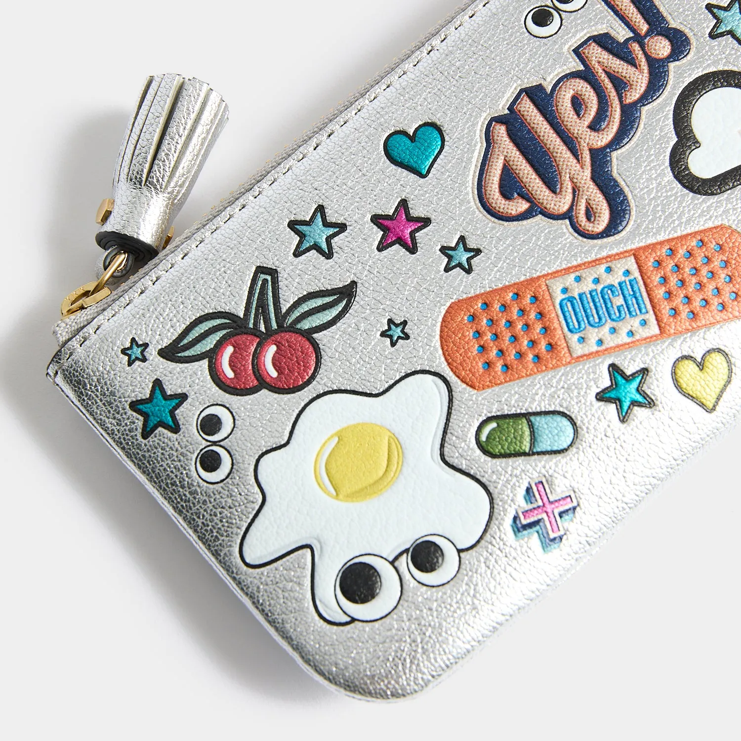 All Over Stickers Small Zip Loose Pocket sold by Anya Hindmarch product image thumbnail 4