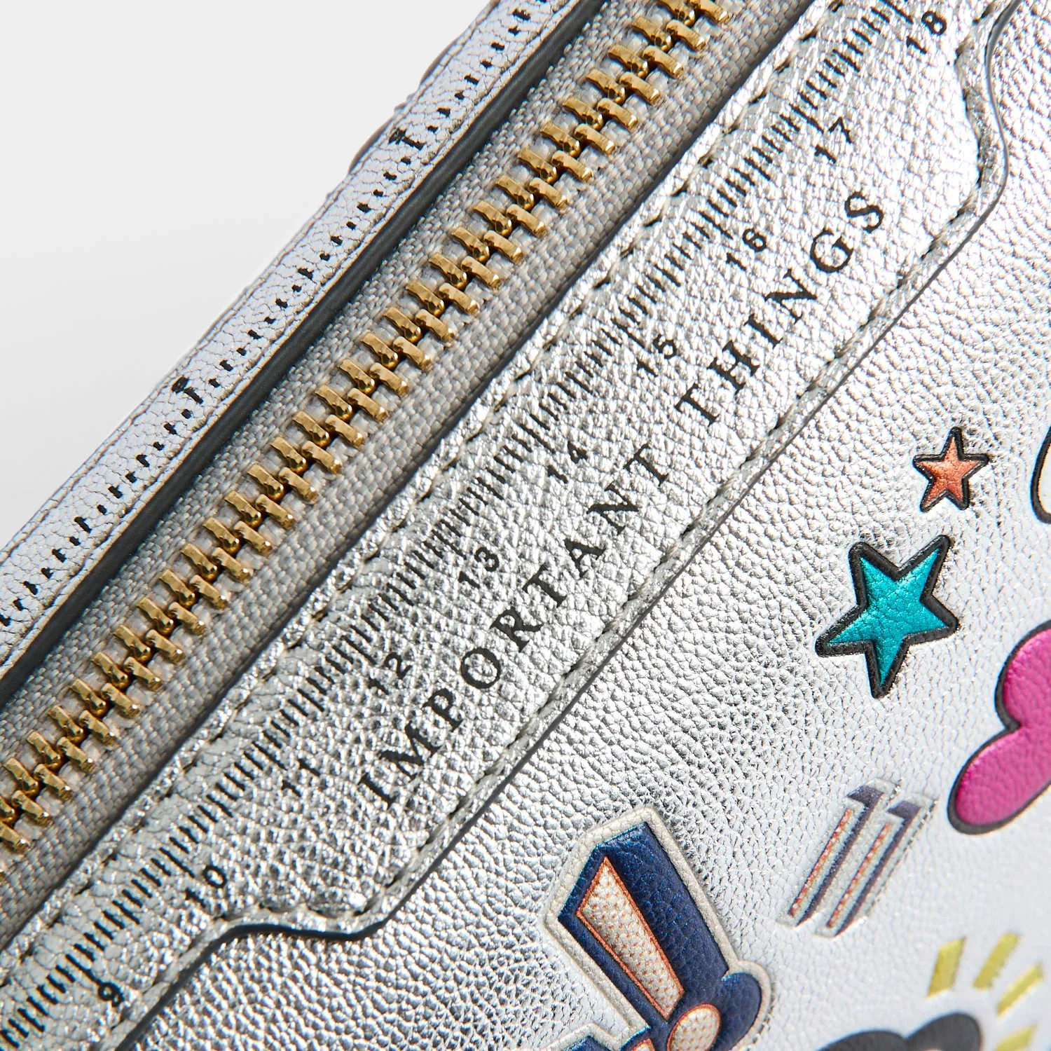All Over Stickers Important Things Pouch sold by Anya Hindmarch product image thumbnail 5