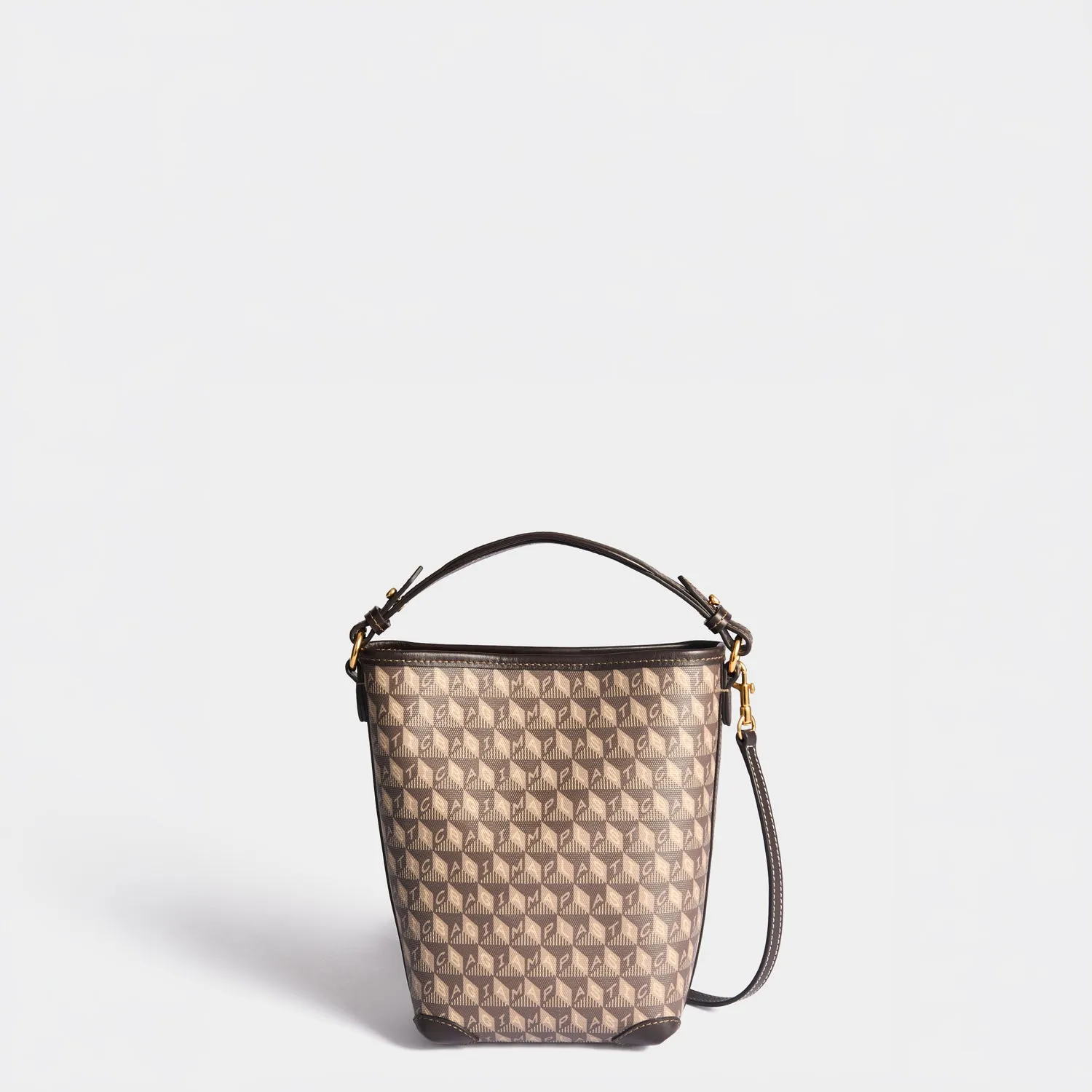 I Am A Plastic Bag Mini Bucket sold by Anya Hindmarch