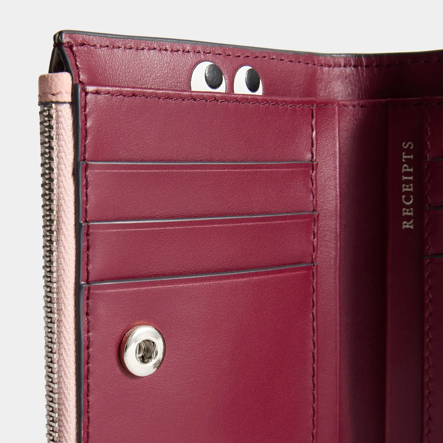 Peeping Eyes Small Double Zip Wallet sold by Anya Hindmarch product image thumbnail 4