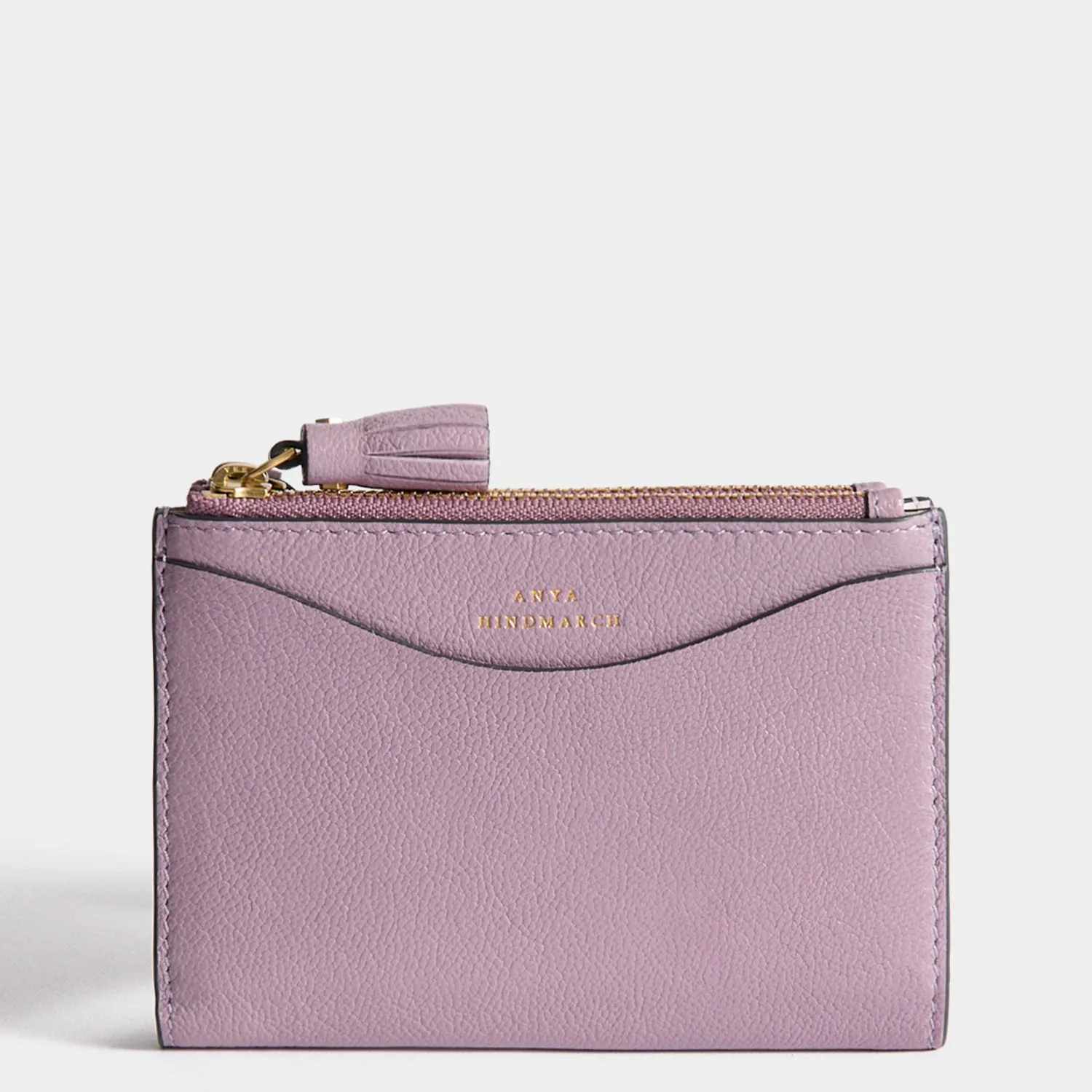 Peeping Eyes Small Double Zip Wallet sold by Anya Hindmarch
