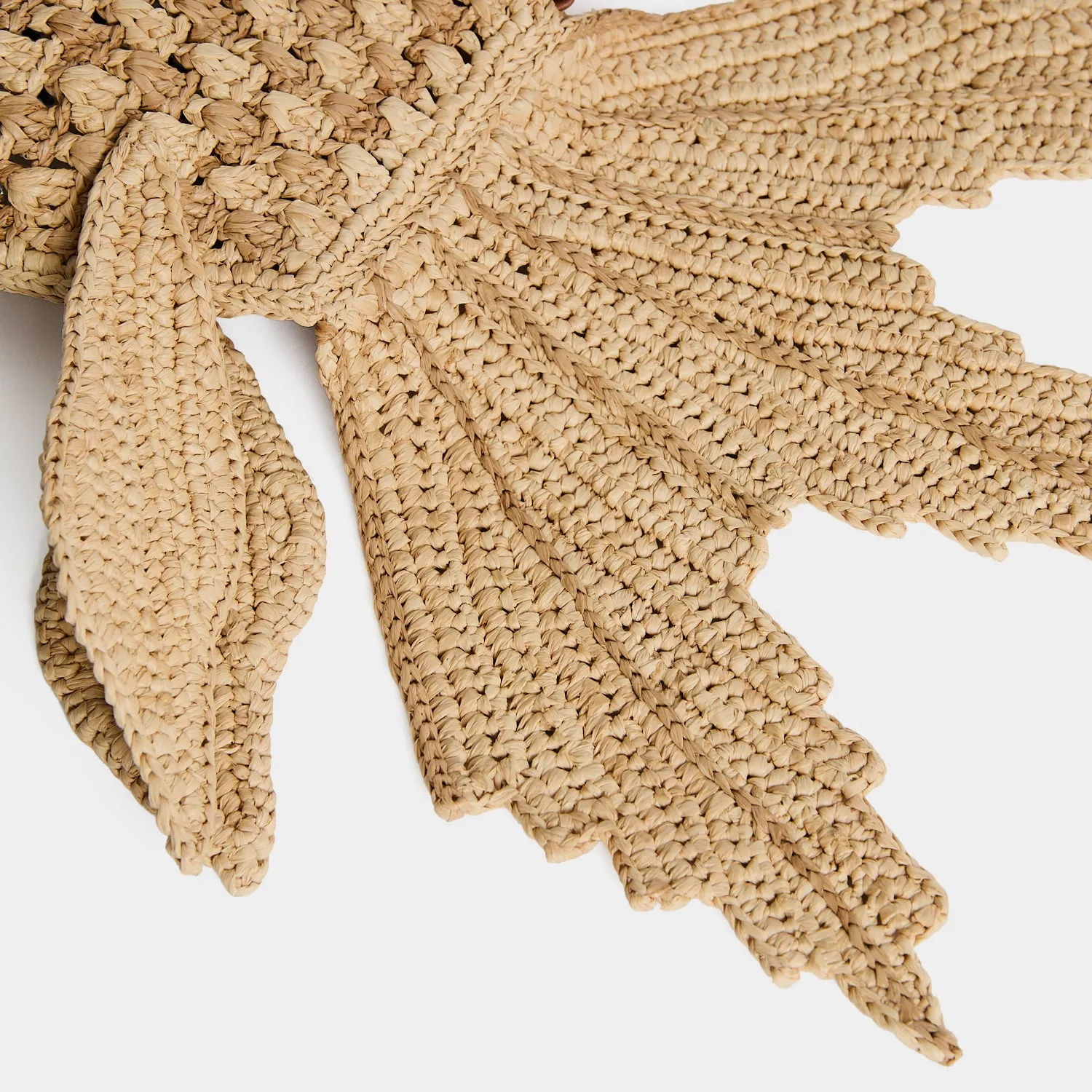 Raffia Fish Clutch sold by Anya Hindmarch product image thumbnail 3