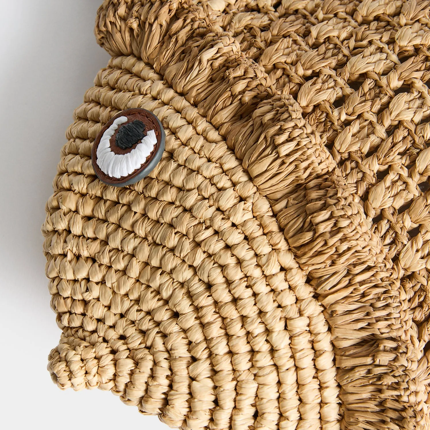 Raffia Fish Clutch sold by Anya Hindmarch product image thumbnail 2