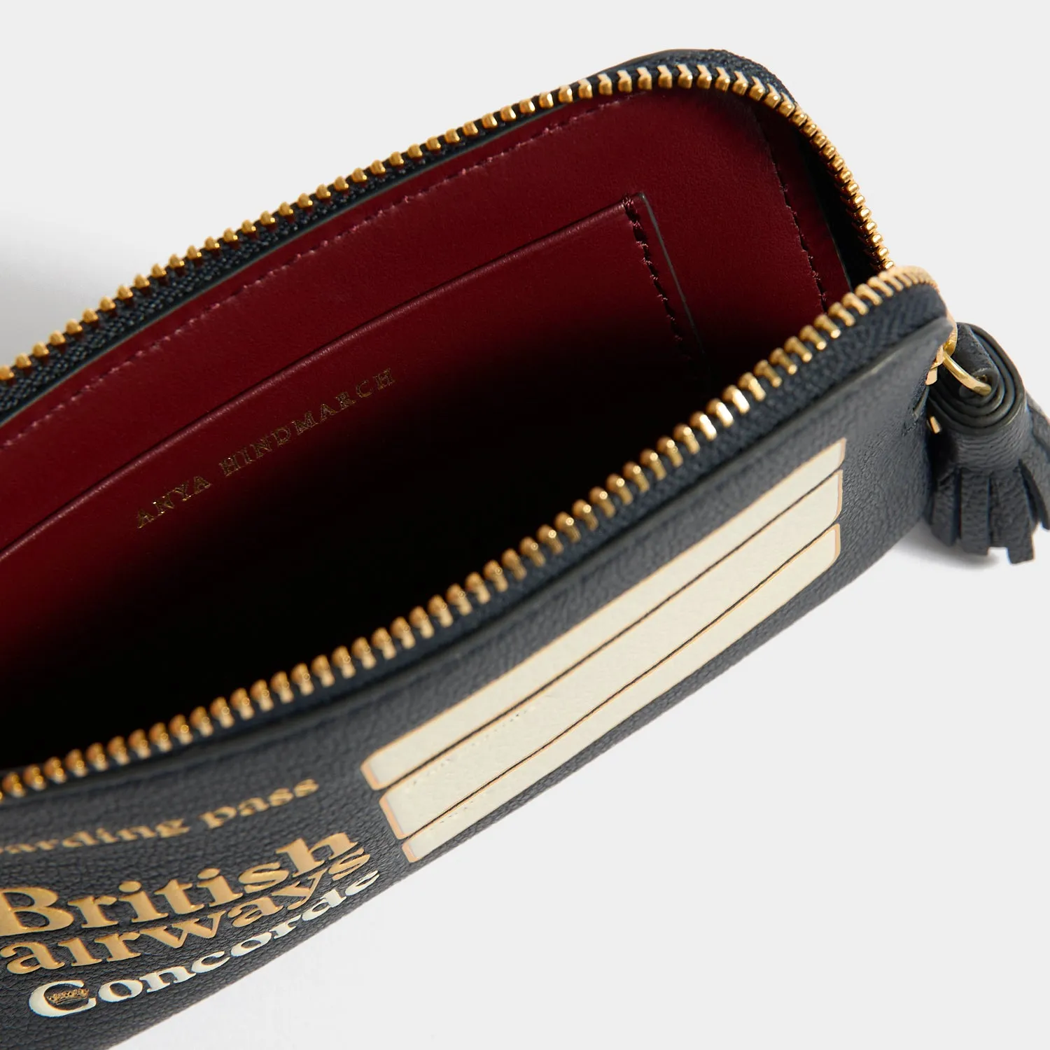 Anya Brands British Airways Concorde Small Zip Loose Pocket sold by Anya Hindmarch product image thumbnail 5