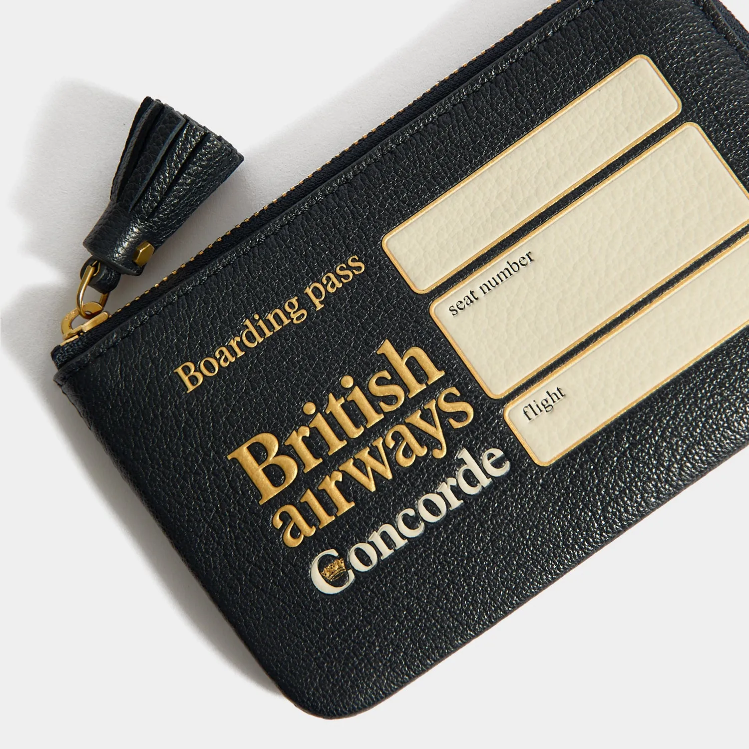 Anya Brands British Airways Concorde Small Zip Loose Pocket sold by Anya Hindmarch product image thumbnail 3