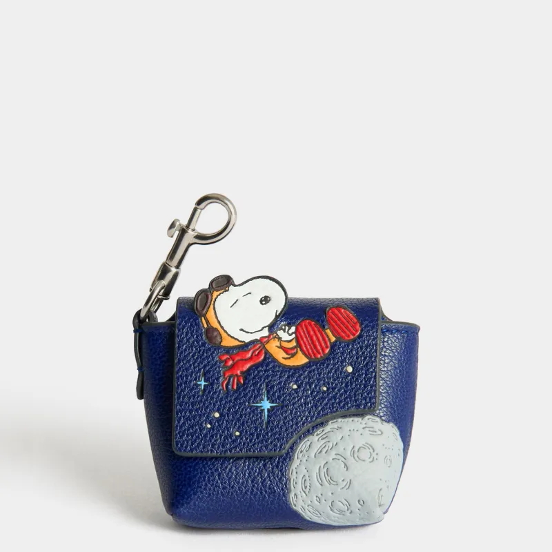 Peanuts Floating Snoopy Ear Pods Pouch made by Anya Hindmarch