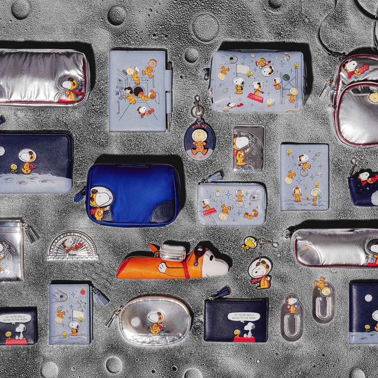 Peanuts Space Snoopy Magnetic Card Case sold by Anya Hindmarch product image thumbnail 2