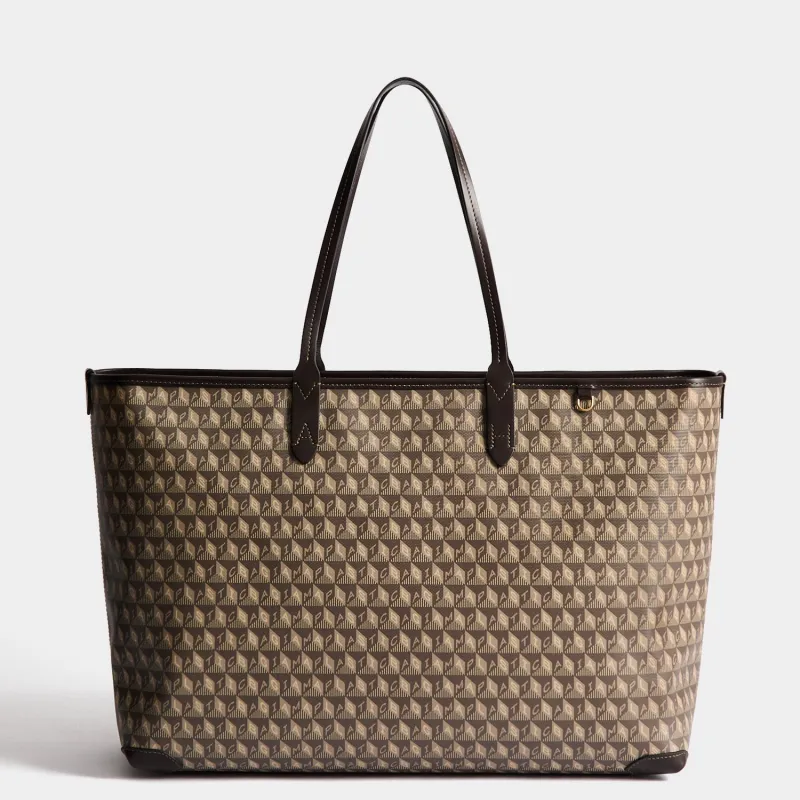 I Am A Plastic Bag Zipped Tote made by Anya Hindmarch