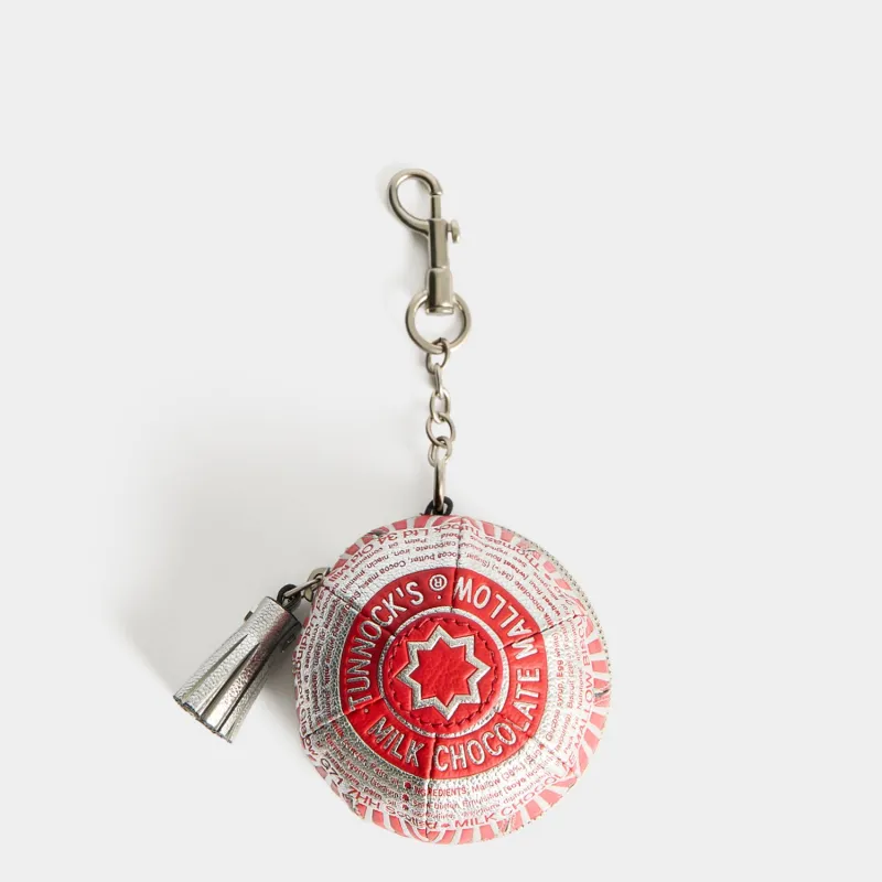 Anya Brands Tunnock's Tea Cake Charm made by Anya Hindmarch