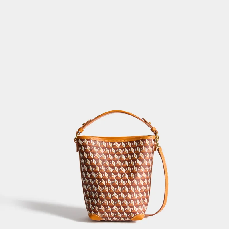 I Am A Plastic Bag Mini Bucket made by Anya Hindmarch
