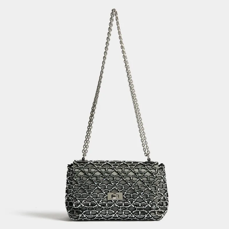 Glebe Embellished Mini Cross-body  made by Anya Hindmarch