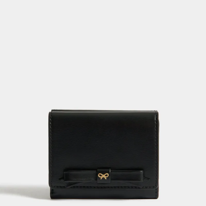 Bow Mini Trifold Wallet made by Anya Hindmarch