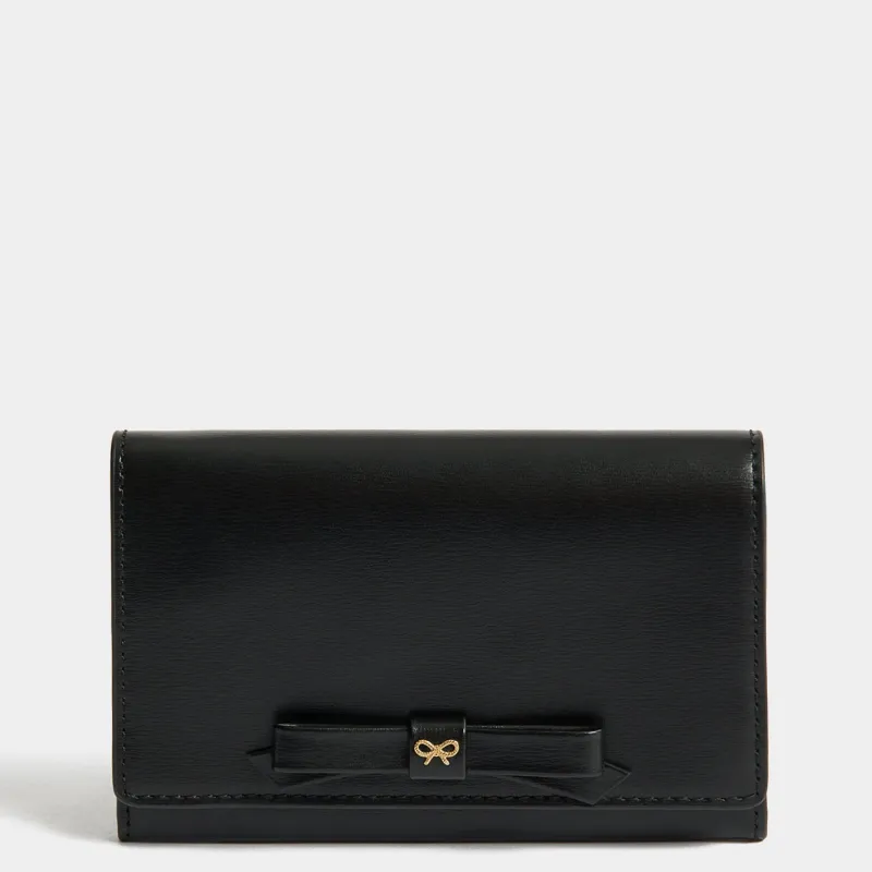 Bow Small Zip Wallet made by Anya Hindmarch