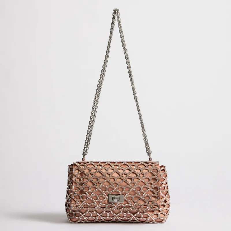 Glebe Embellished Mini Cross-body  made by Anya Hindmarch