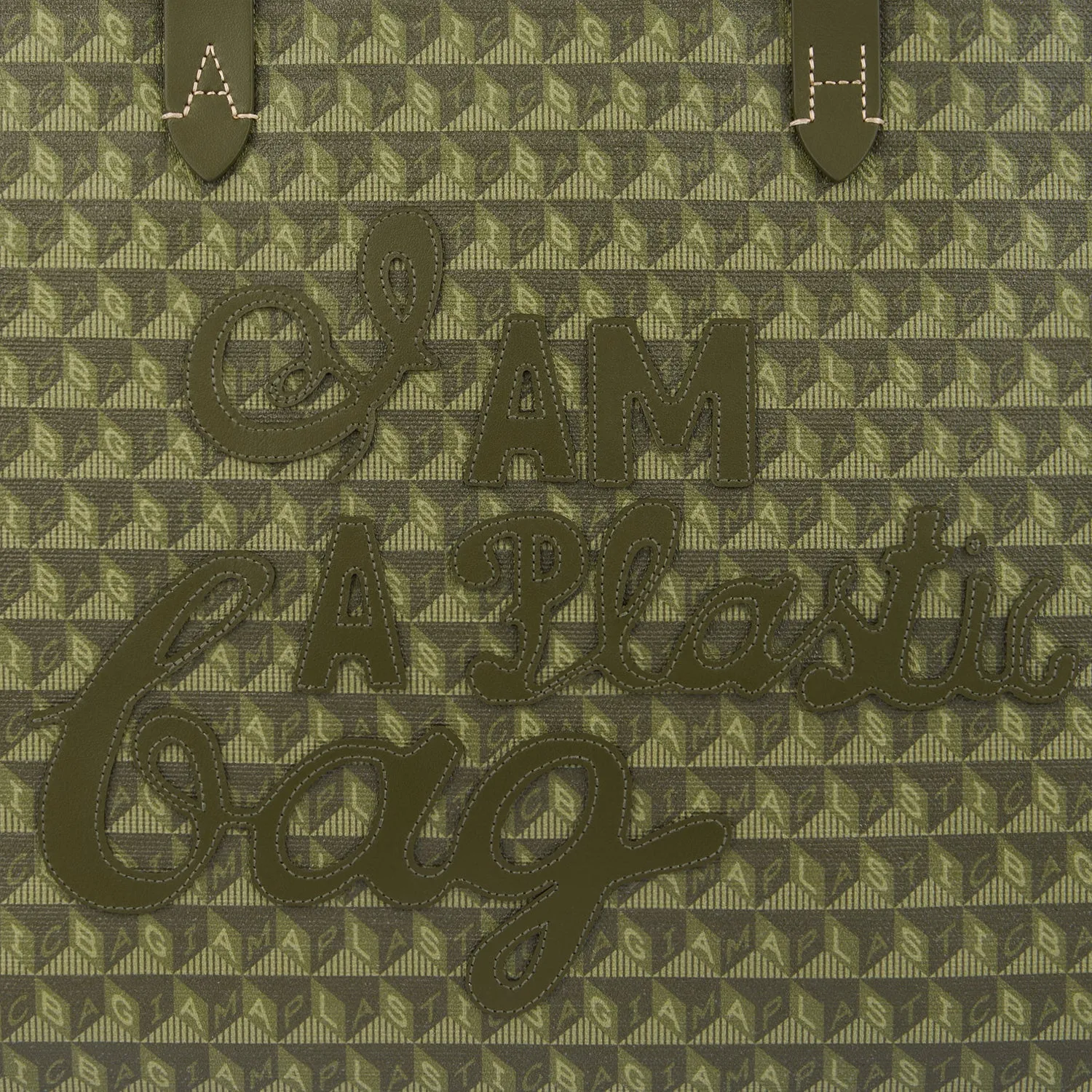 I Am A Plastic Bag Zipped Motif Tote sold by Anya Hindmarch product image thumbnail 5