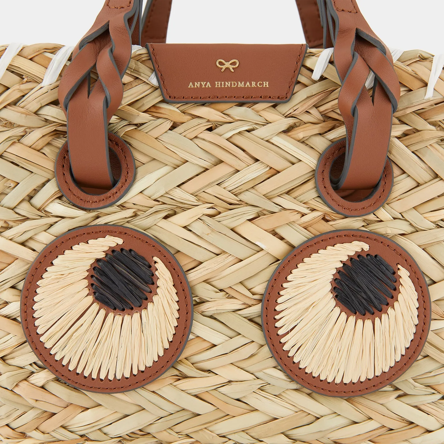 Small Paper Eyes Basket Bag sold by Anya Hindmarch product image thumbnail 4