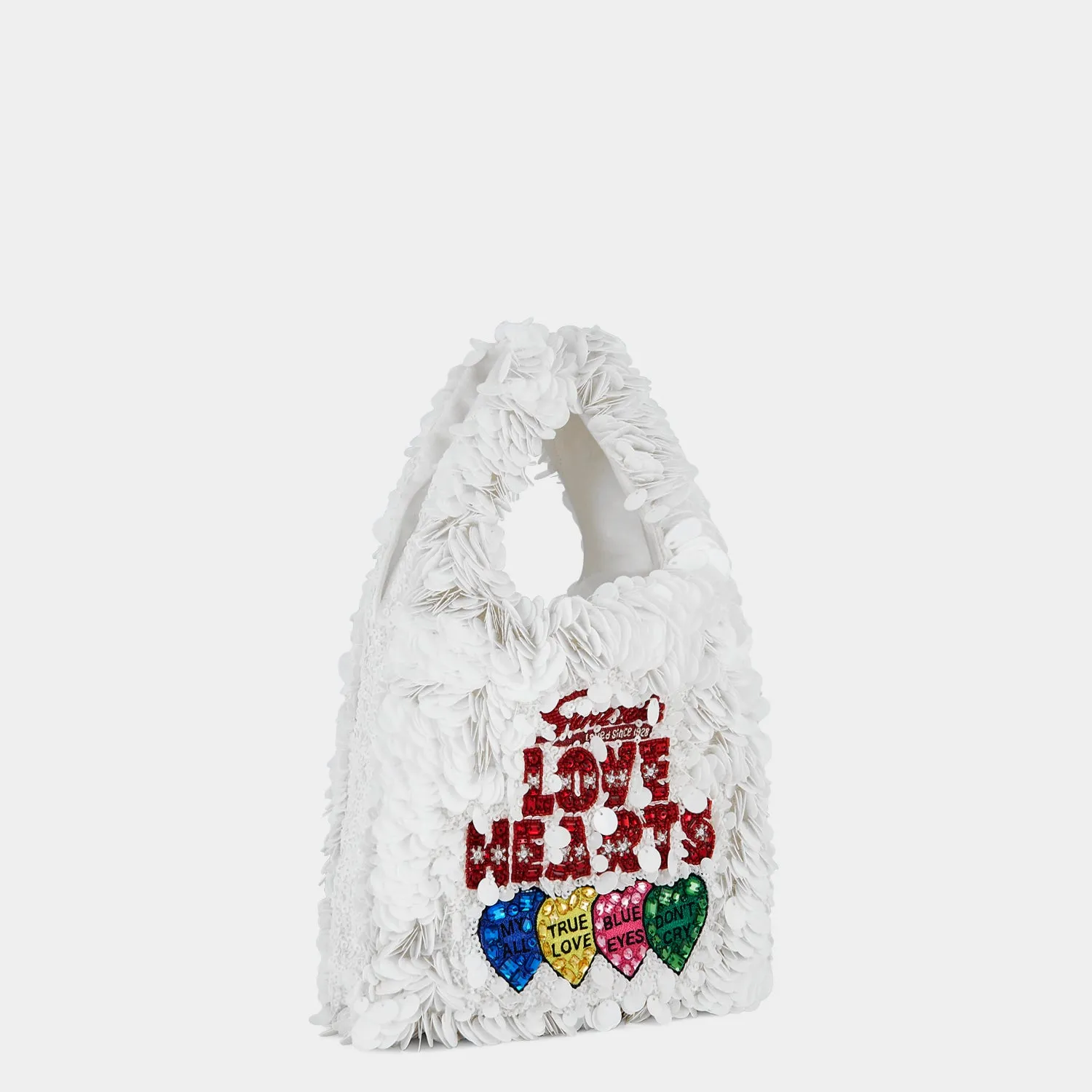 Anya Brands Love Hearts Mini Tote sold by Anya Hindmarch product image thumbnail 3