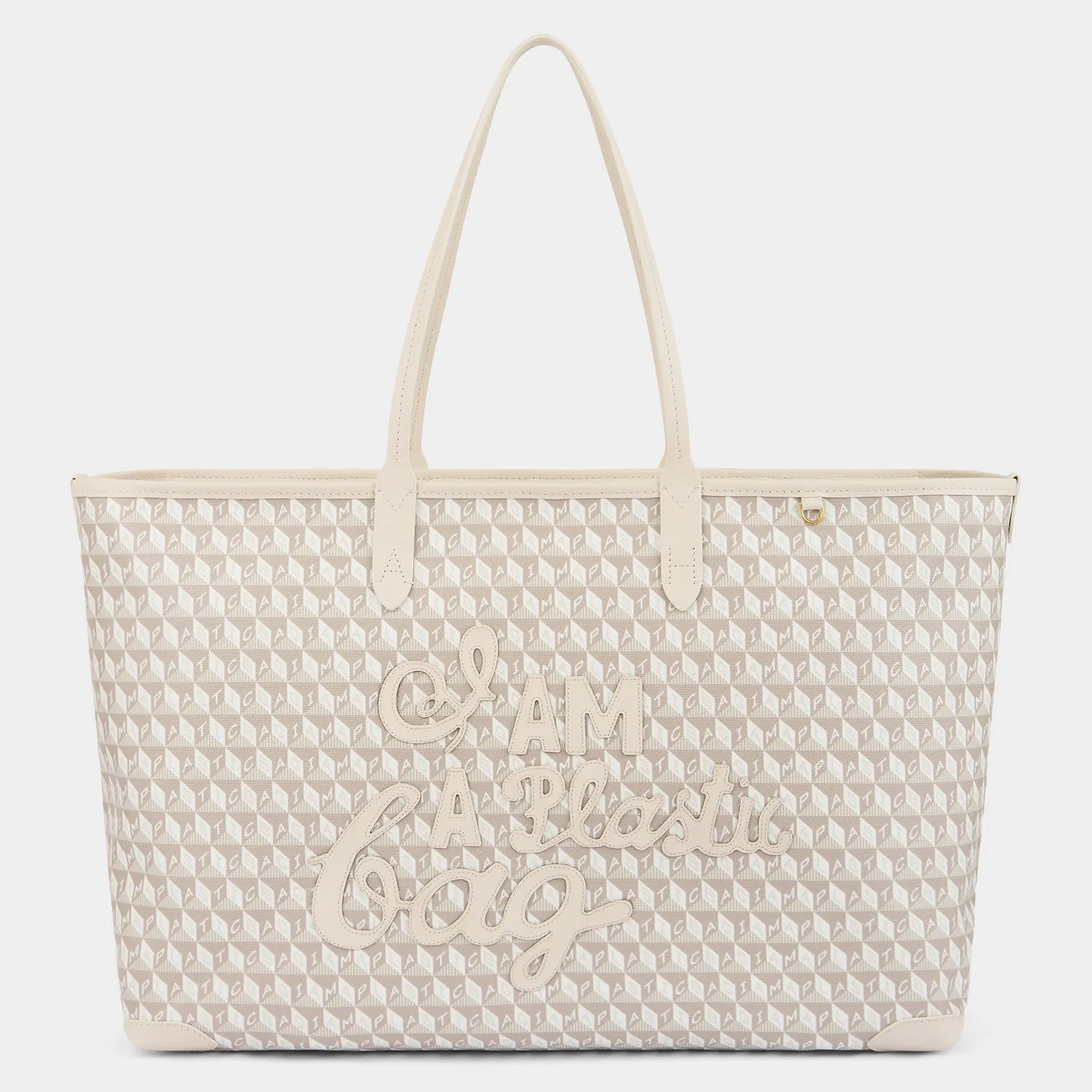 I Am A Plastic Bag Zipped Motif Tote sold by Anya Hindmarch