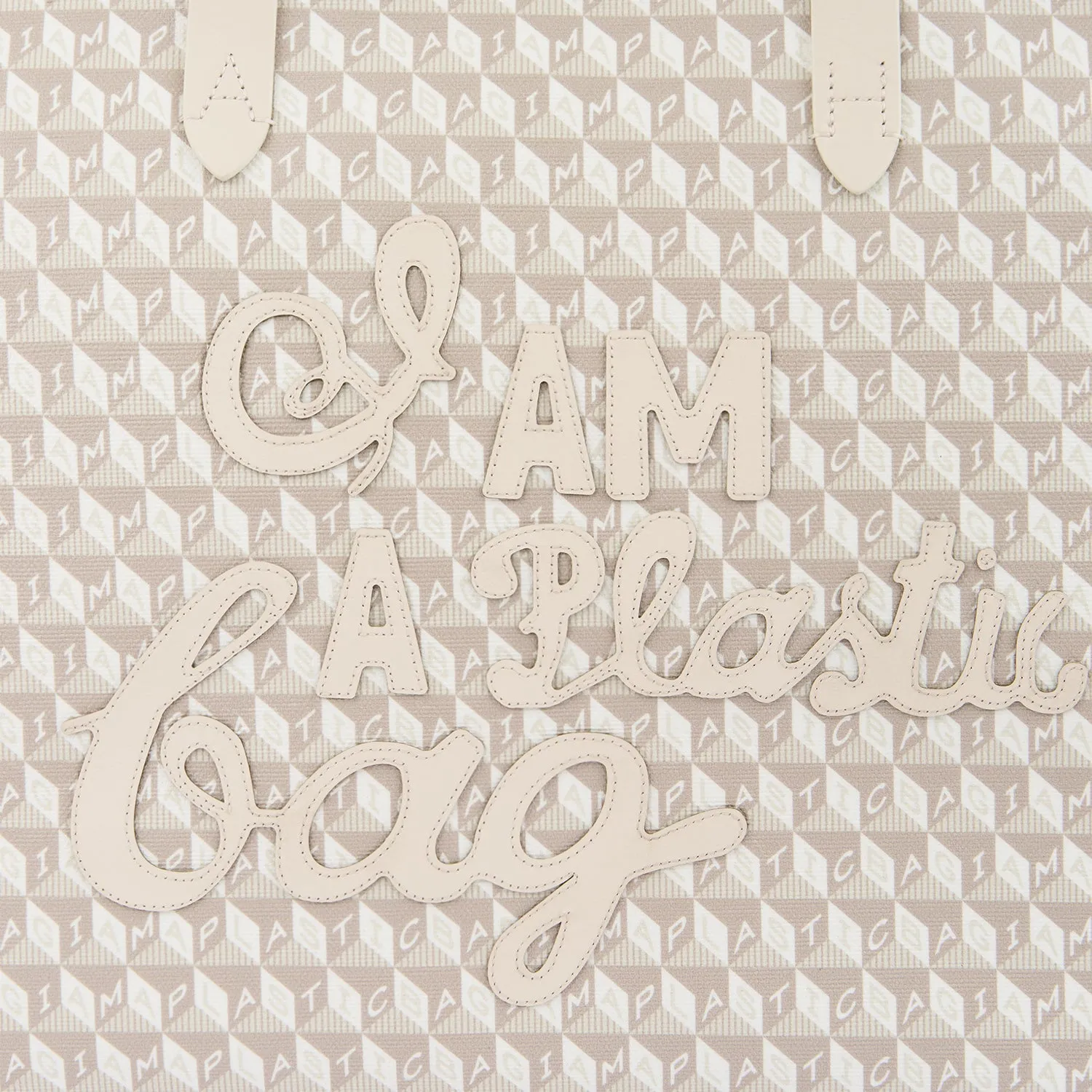 I Am A Plastic Bag Zipped Motif Tote sold by Anya Hindmarch product image thumbnail 5