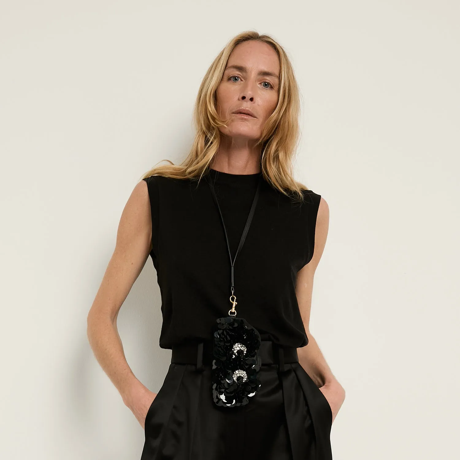 Eyes Embellished Glasses Pouch sold by Anya Hindmarch product image thumbnail 2