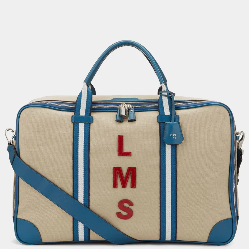 Bespoke Walton Travel Bag made by Anya Hindmarch