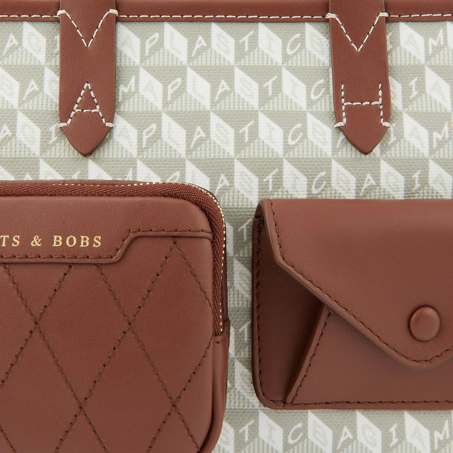 I Am A Plastic Bag XS Multi Pocket Cross-body Tote sold by Anya Hindmarch product image thumbnail 5