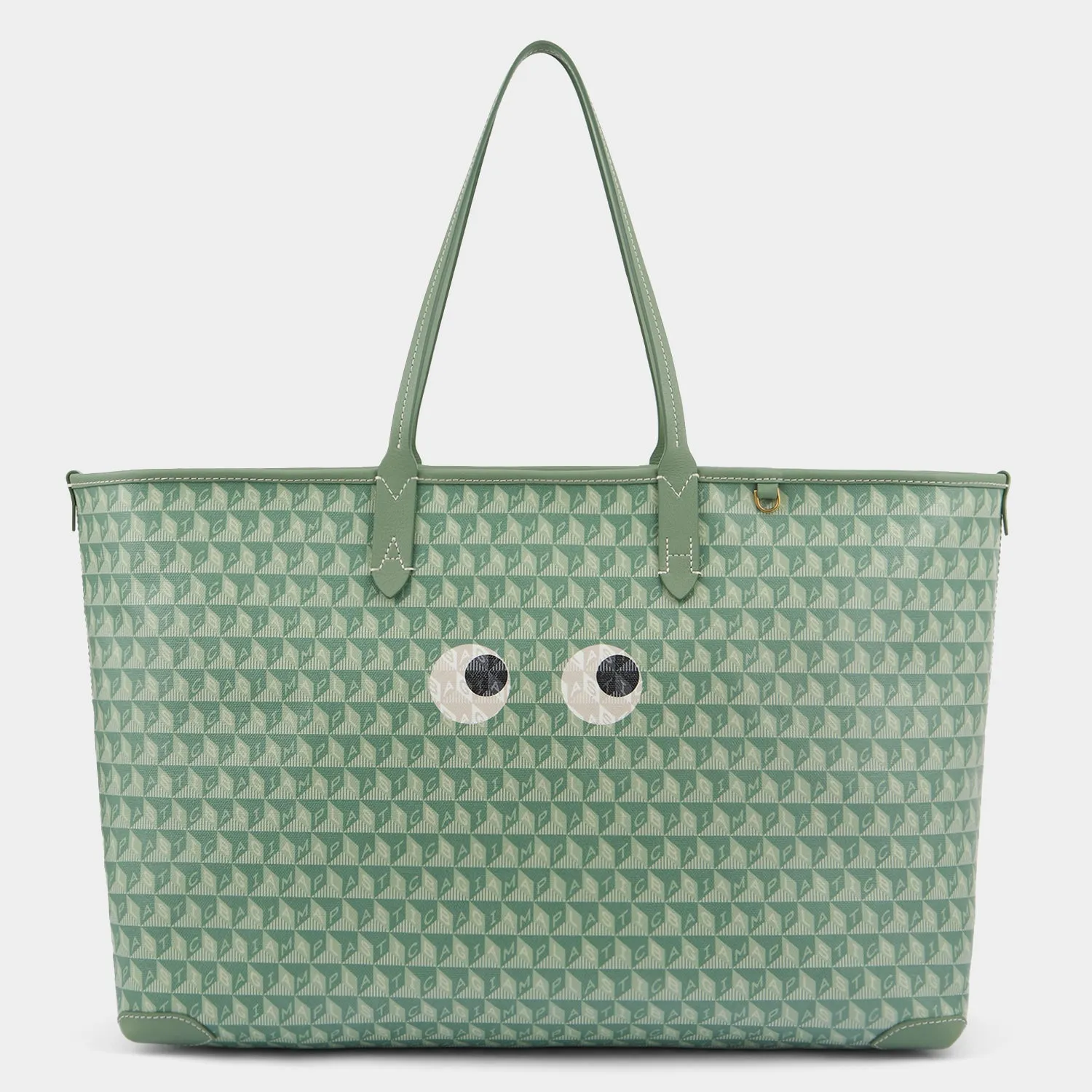 I Am A Plastic Bag Eyes Zipped Tote sold by Anya Hindmarch