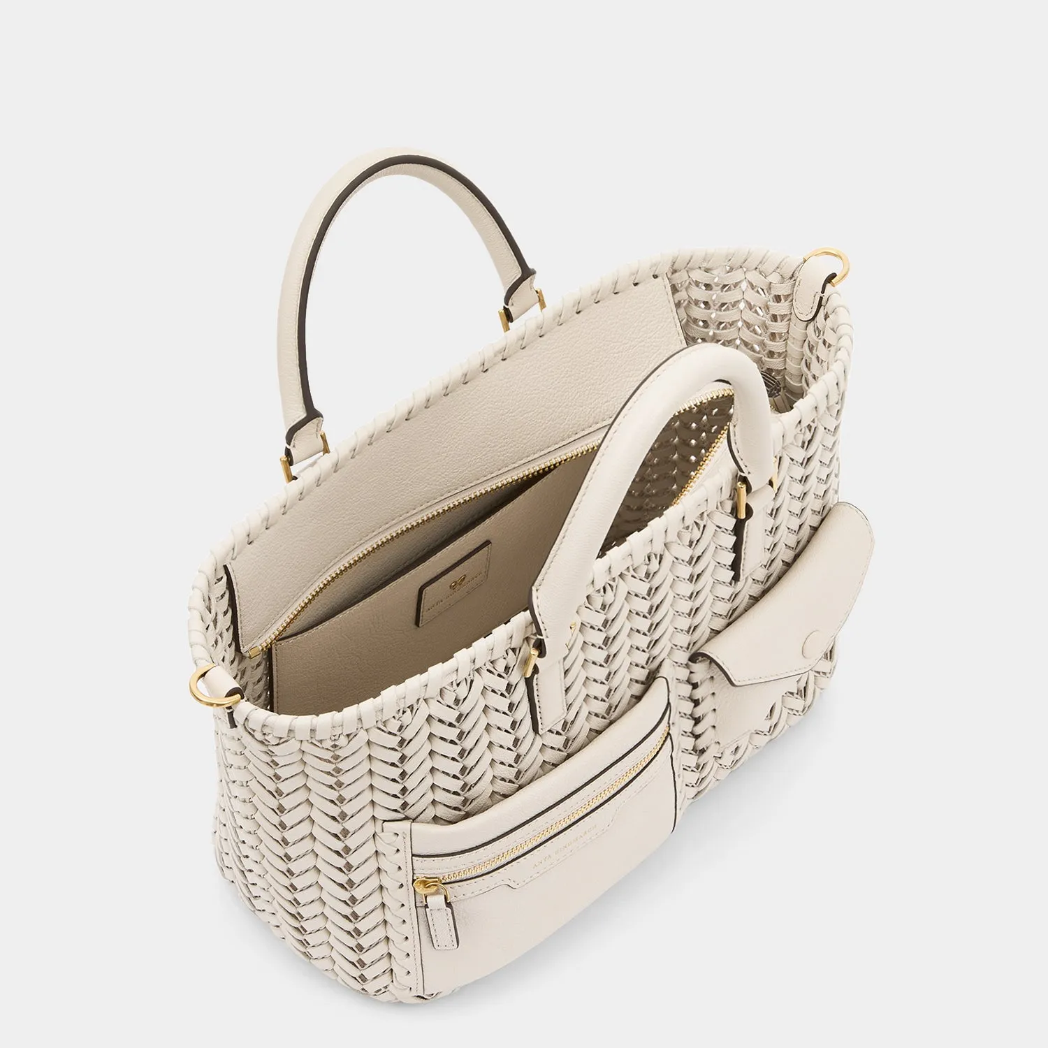 Neeson Pocket Small Cross-body Tote sold by Anya Hindmarch product image thumbnail 4