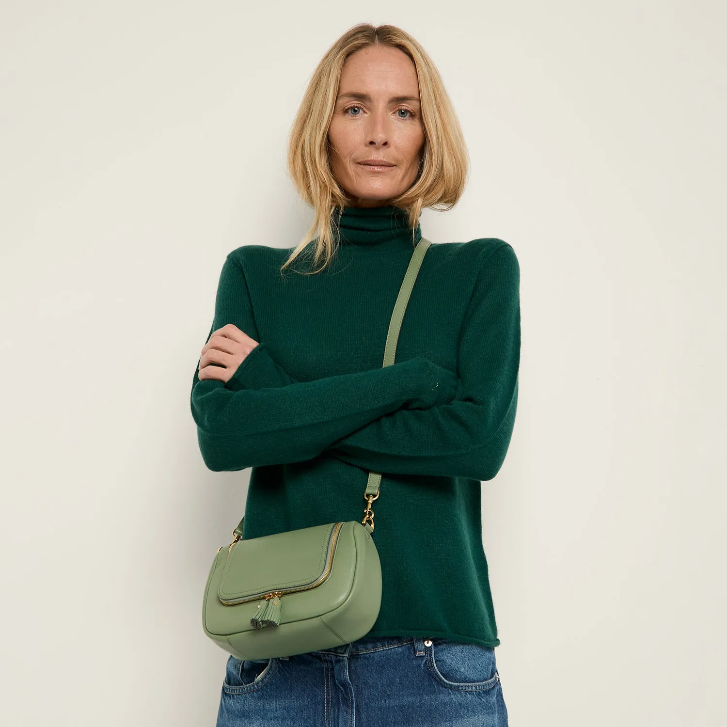 Vere Small Soft Satchel Cross-body sold by Anya Hindmarch product image thumbnail 2
