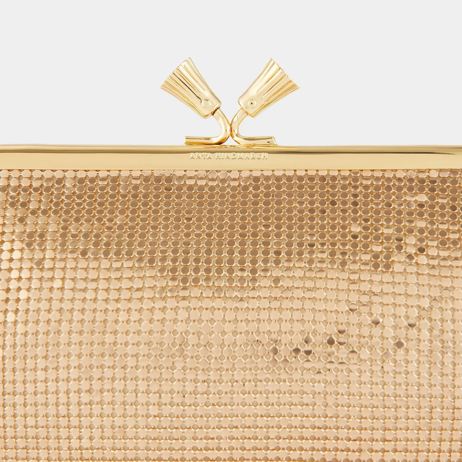 Maud Mesh Tassel Clutch sold by Anya Hindmarch product image thumbnail 4