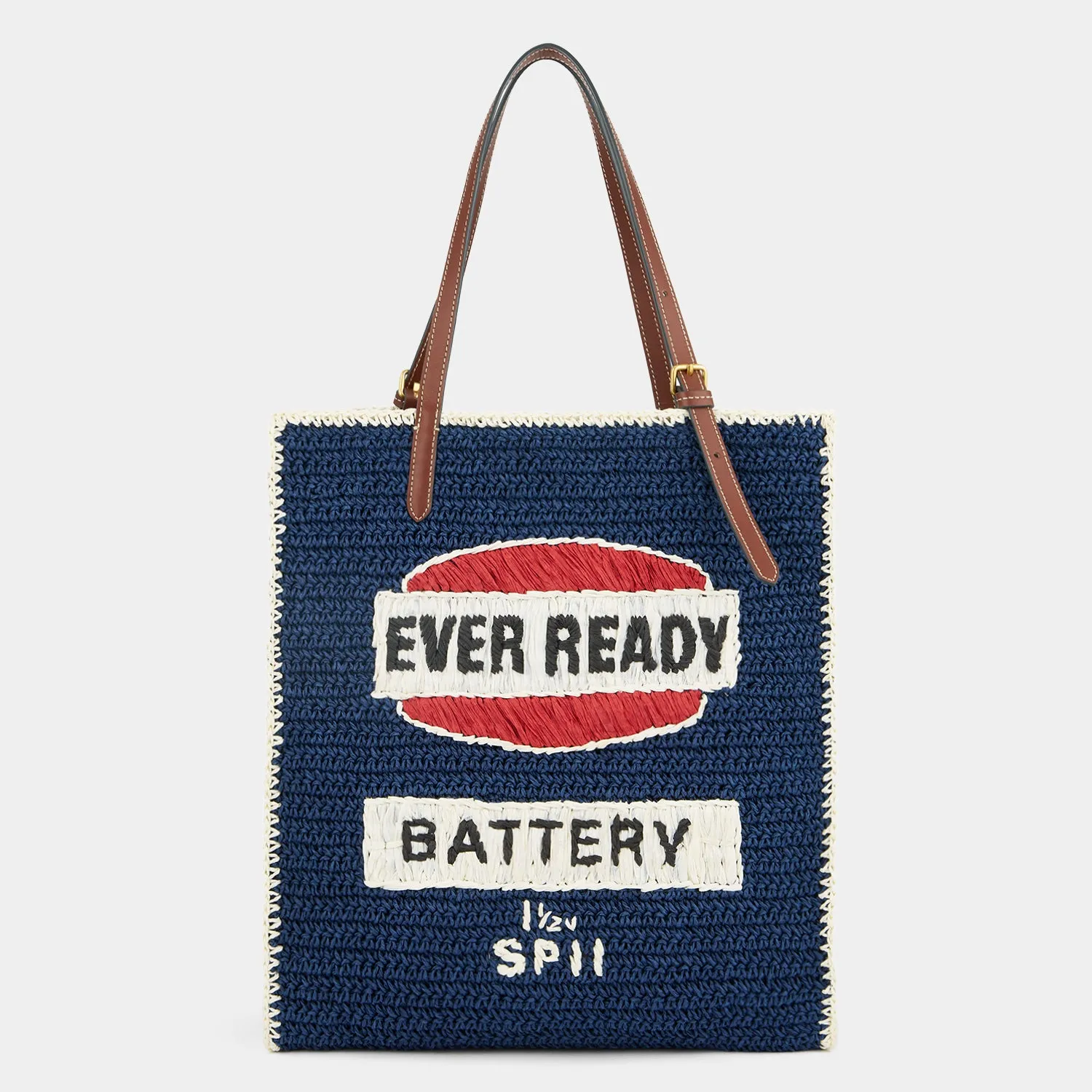 Anya Brands Ever Ready Raffia Tote sold by Anya Hindmarch