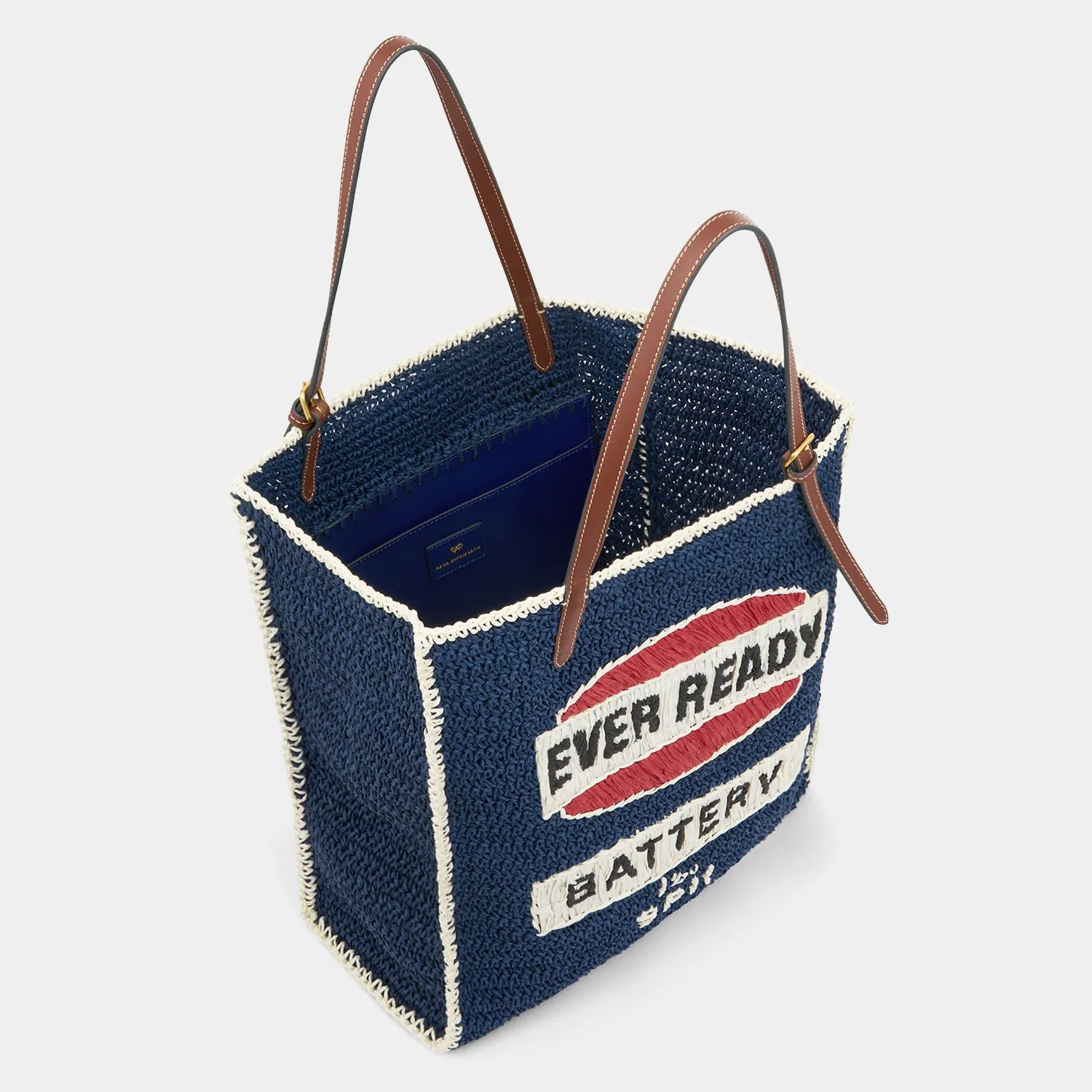 Anya Brands Ever Ready Raffia Tote sold by Anya Hindmarch product image thumbnail 4