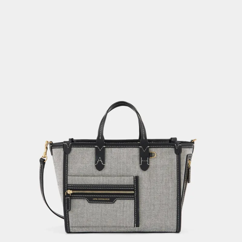 ANYA HINDMARCH 193474 トート Multi Pocket E/W Tote Mini アニヤハインドマーチ Anya Hindmarch 5050925 193474 トート