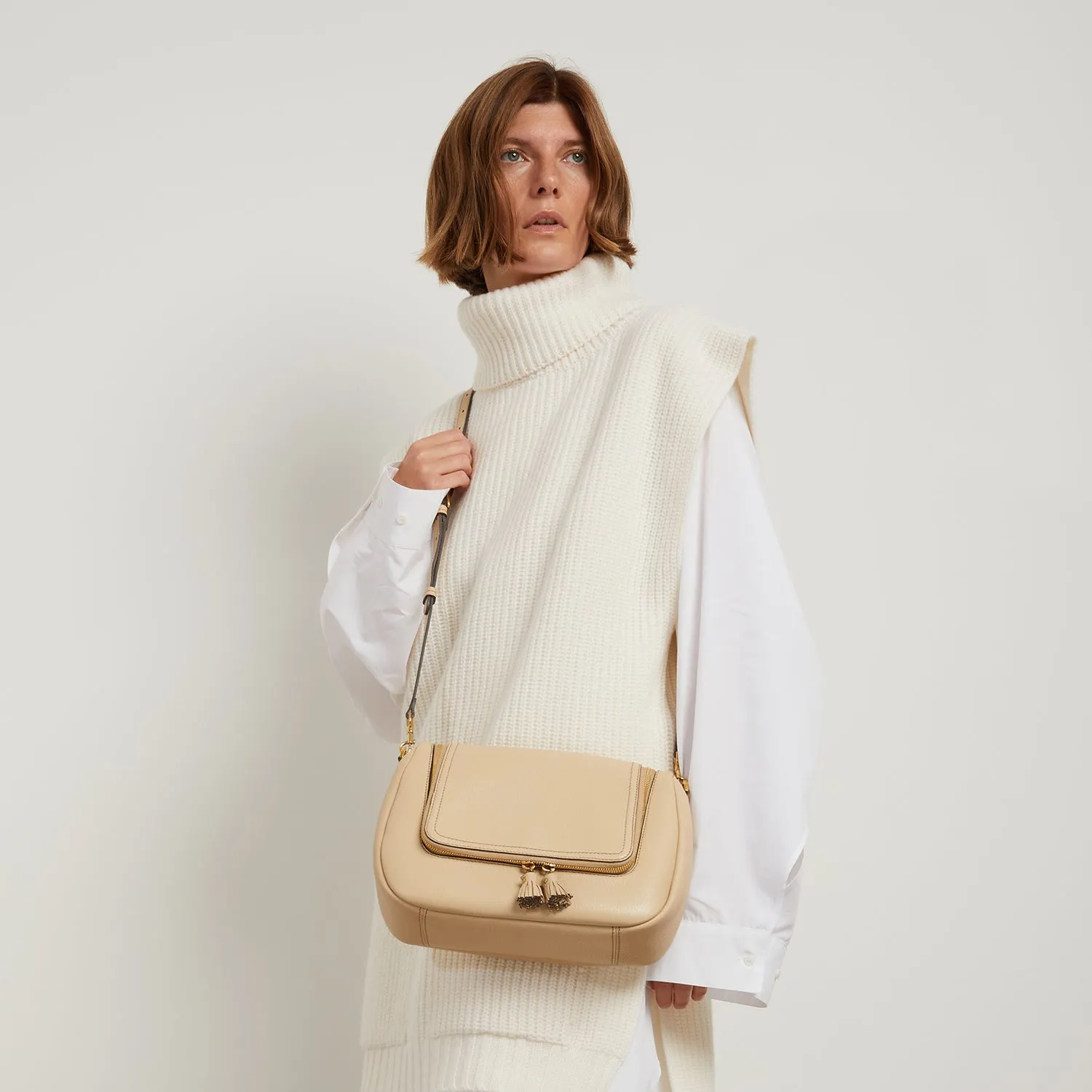 Vere Soft Satchel Cross-body sold by Anya Hindmarch product image thumbnail 2