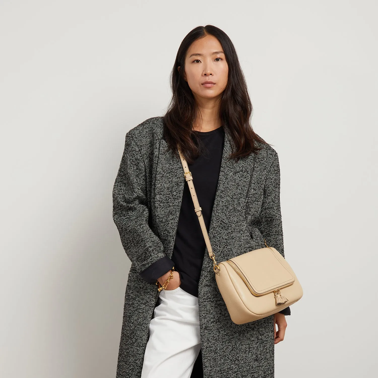 Vere Soft Satchel Cross-body sold by Anya Hindmarch product image thumbnail 3