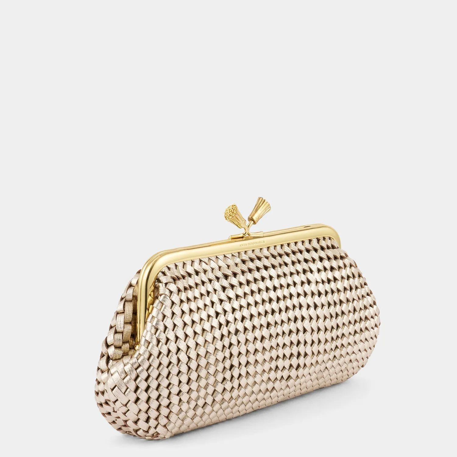 Maud Plaited Tassel Clutch sold by Anya Hindmarch product image thumbnail 3