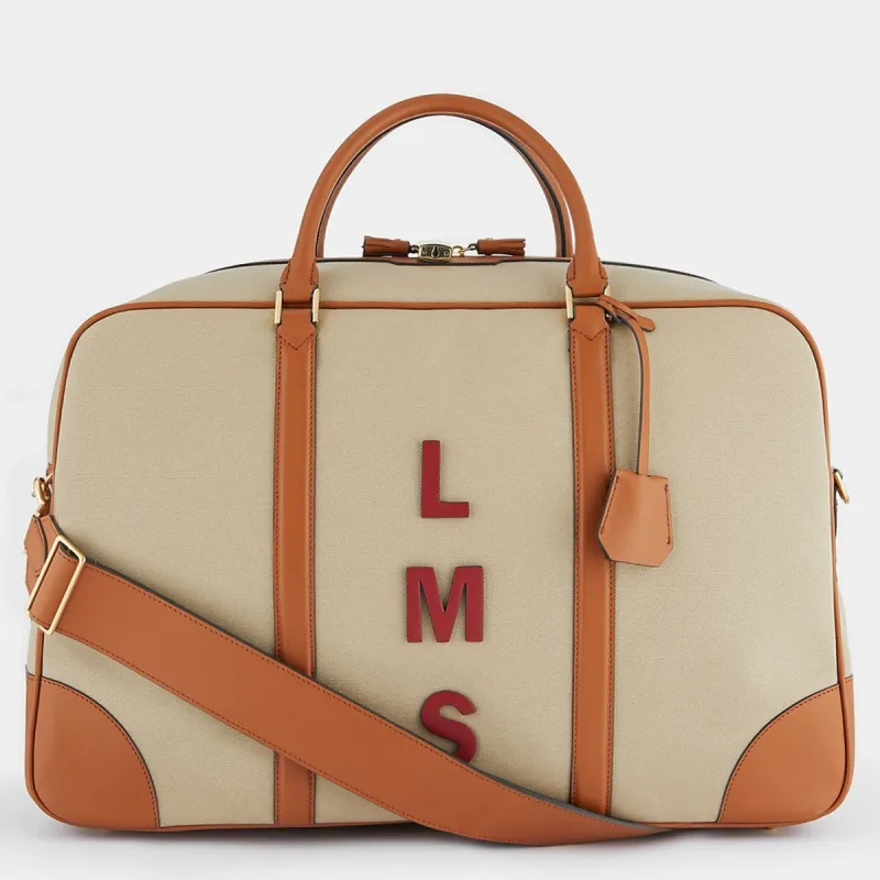 Bespoke Walton Latimer Weekend Bag made by Anya Hindmarch