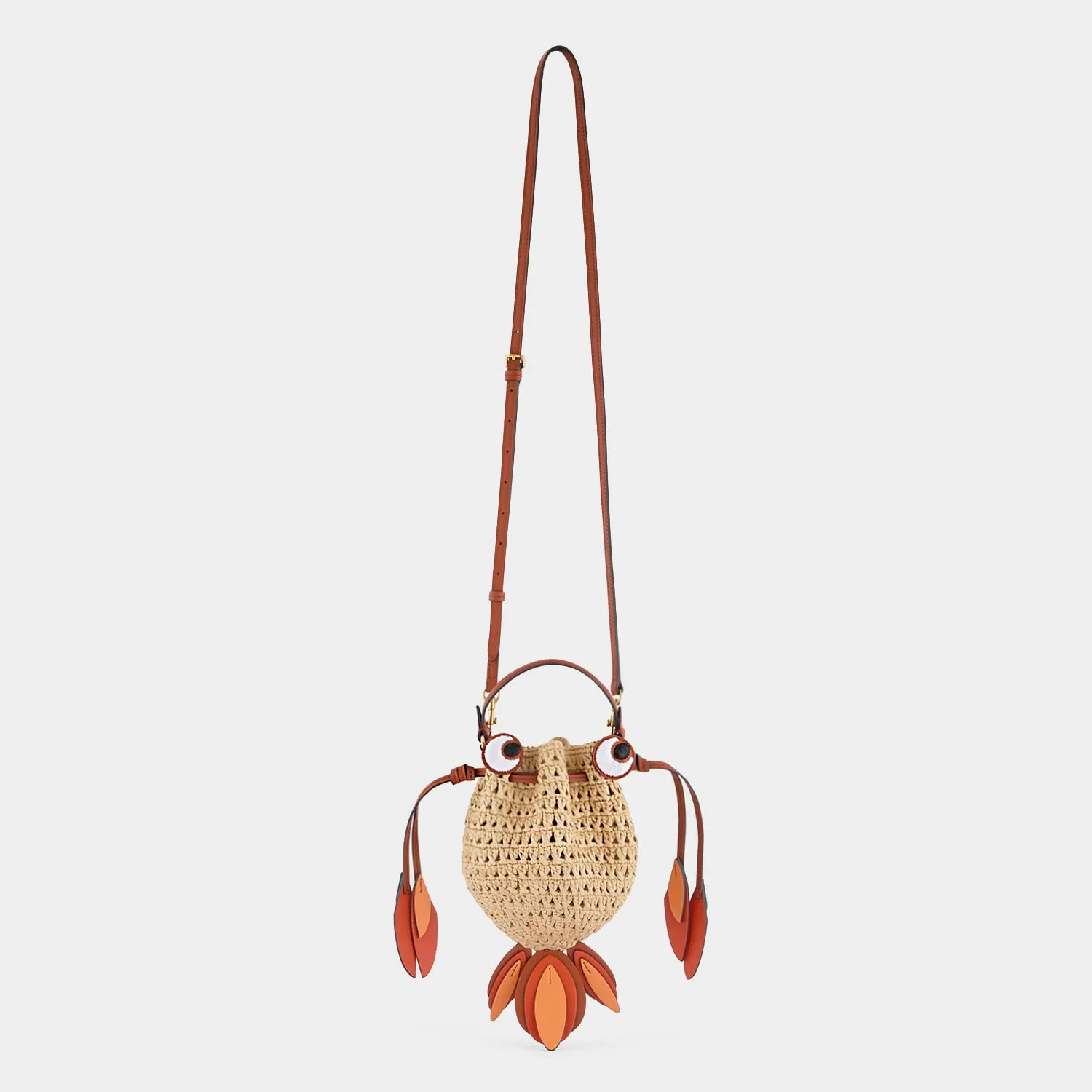 Raffia Goldfish Mini Cross-body sold by Anya Hindmarch product image thumbnail 3