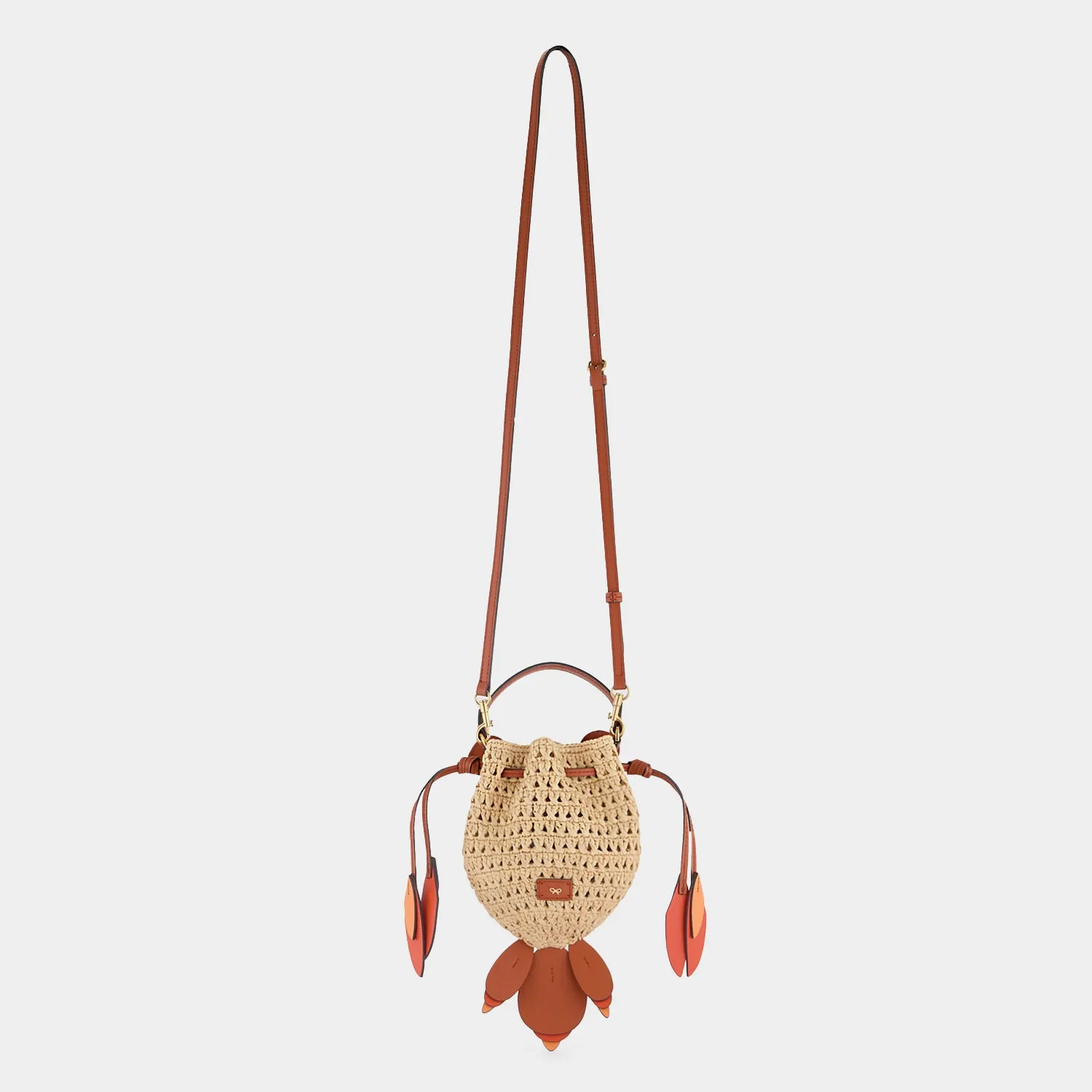 Raffia Goldfish Mini Cross-body sold by Anya Hindmarch product image thumbnail 5