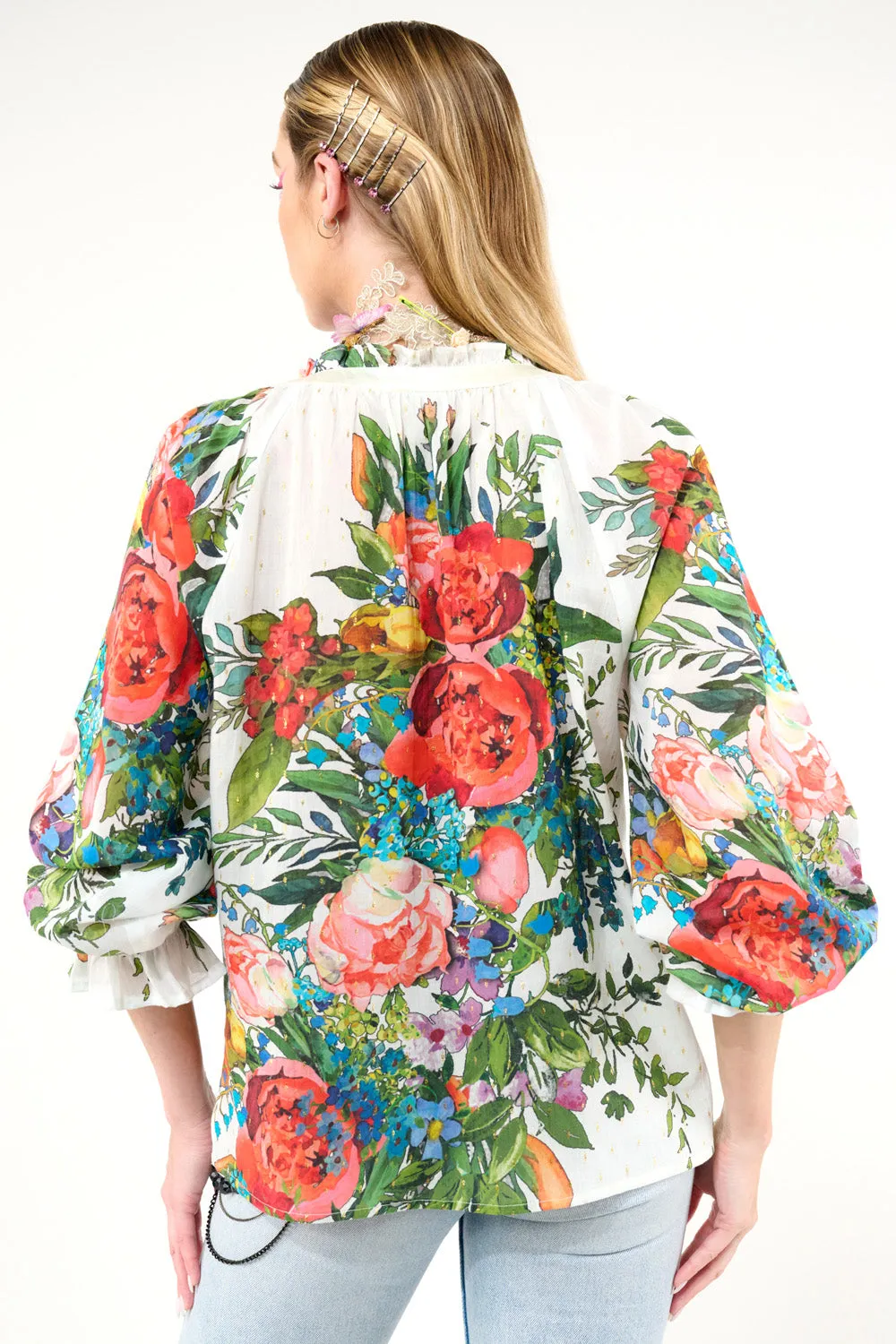 Zinnia Blouse sold by Aratta product image thumbnail 5