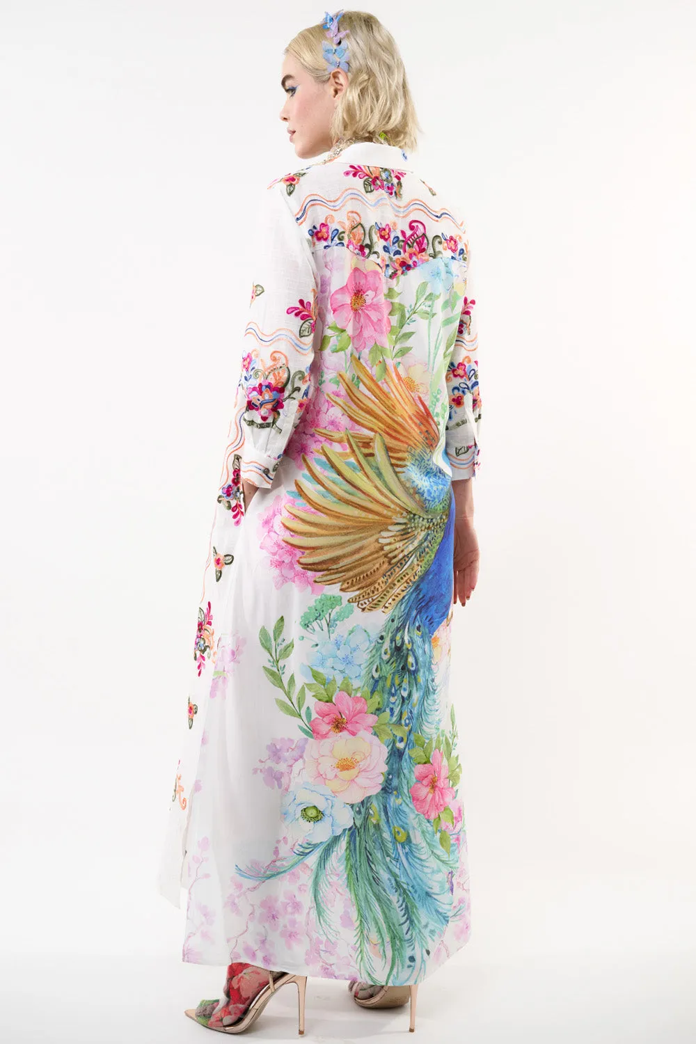 Beauty Mark Maxi Duster sold by Aratta product image thumbnail 4