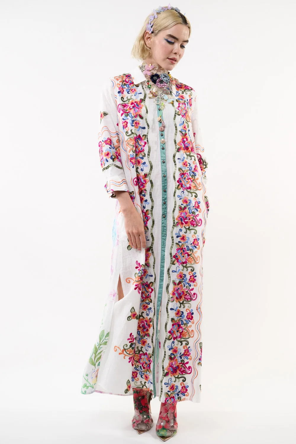 Beauty Mark Maxi Duster sold by Aratta product image thumbnail 3
