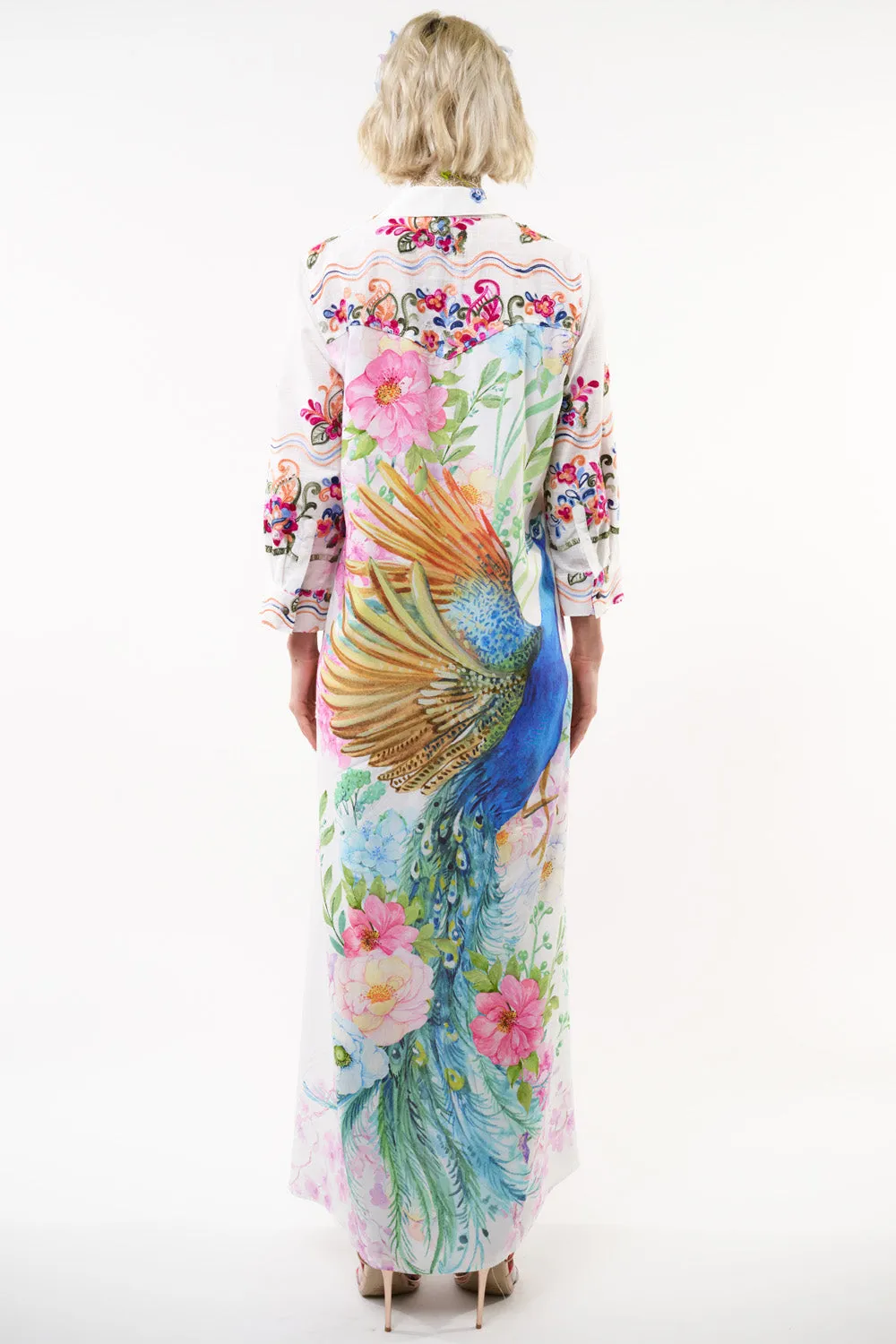 Beauty Mark Maxi Duster sold by Aratta product image thumbnail 5