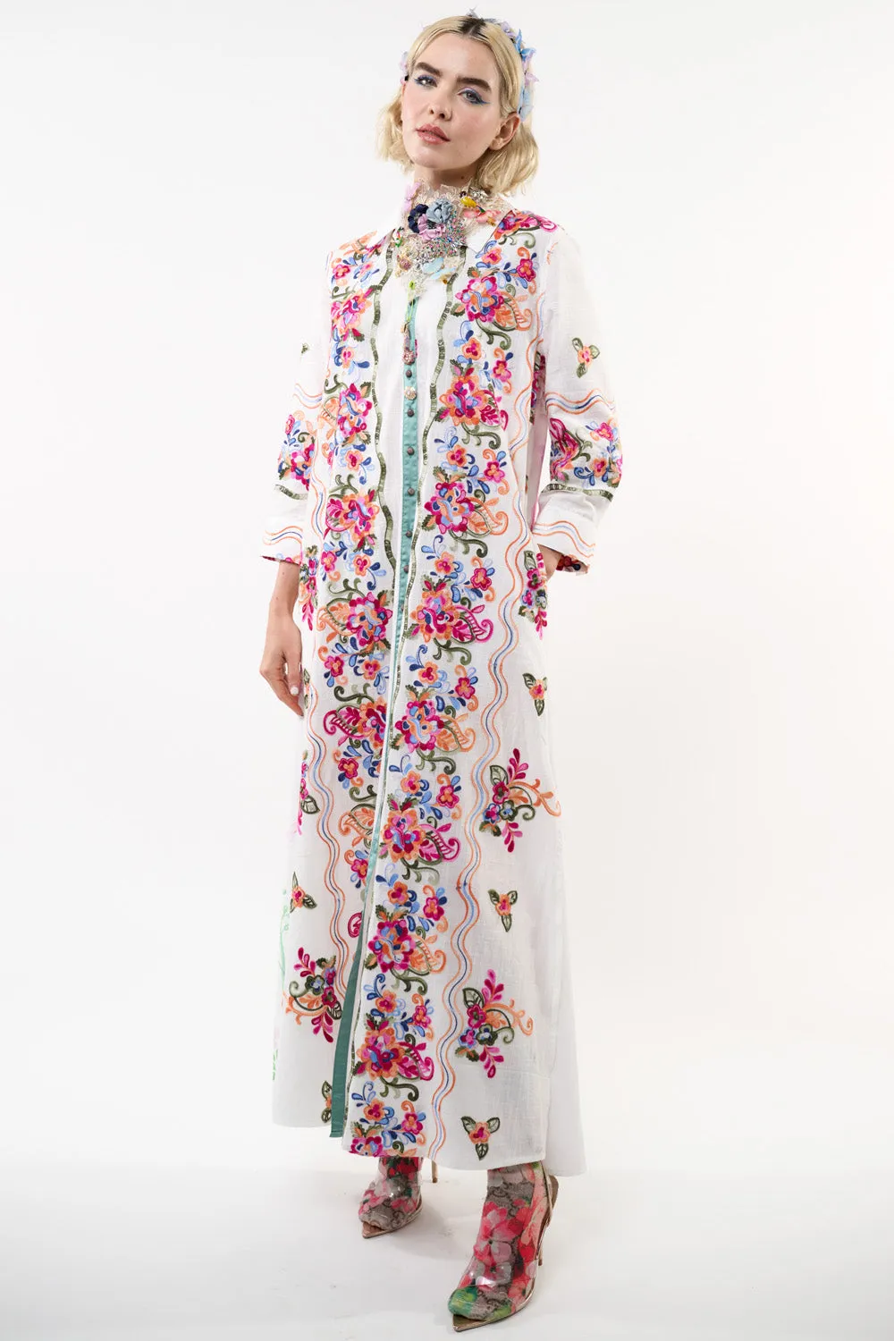 Beauty Mark Maxi Duster sold by Aratta product image thumbnail 2