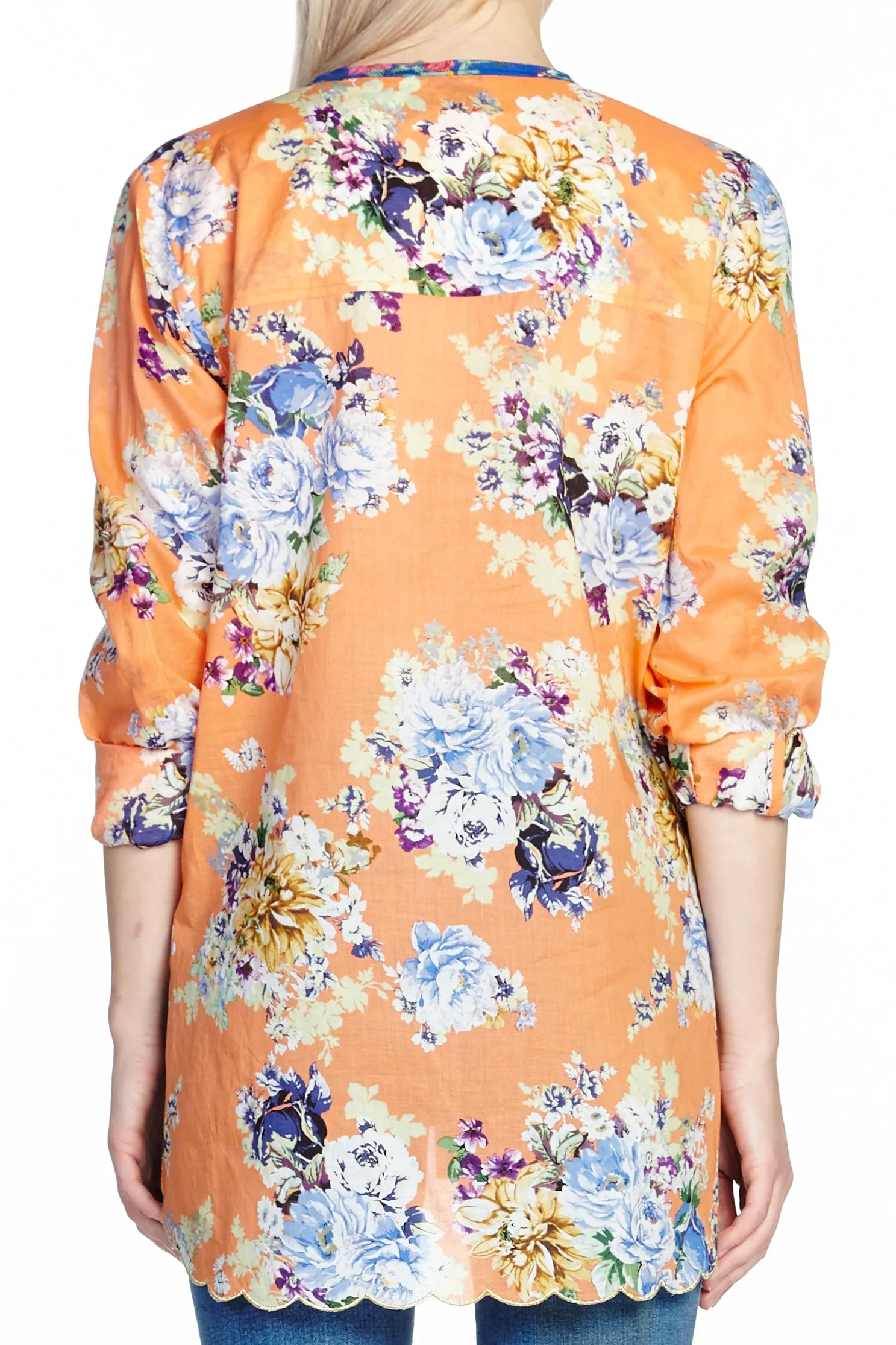 Claudine Agnes Embroidered & Embellished Shirt sold by Aratta product image thumbnail 2