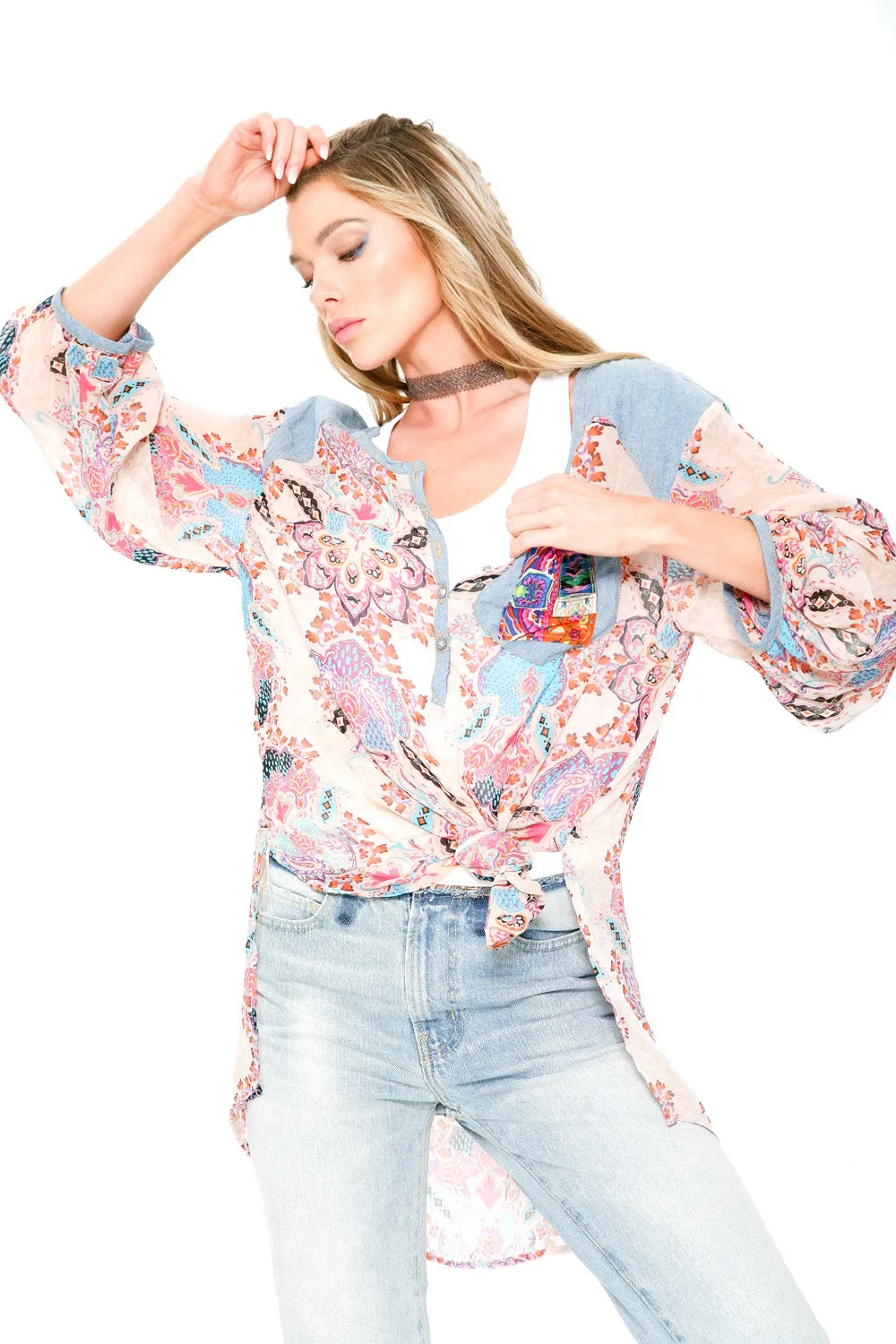Miami Blouse sold by Aratta product image thumbnail 2